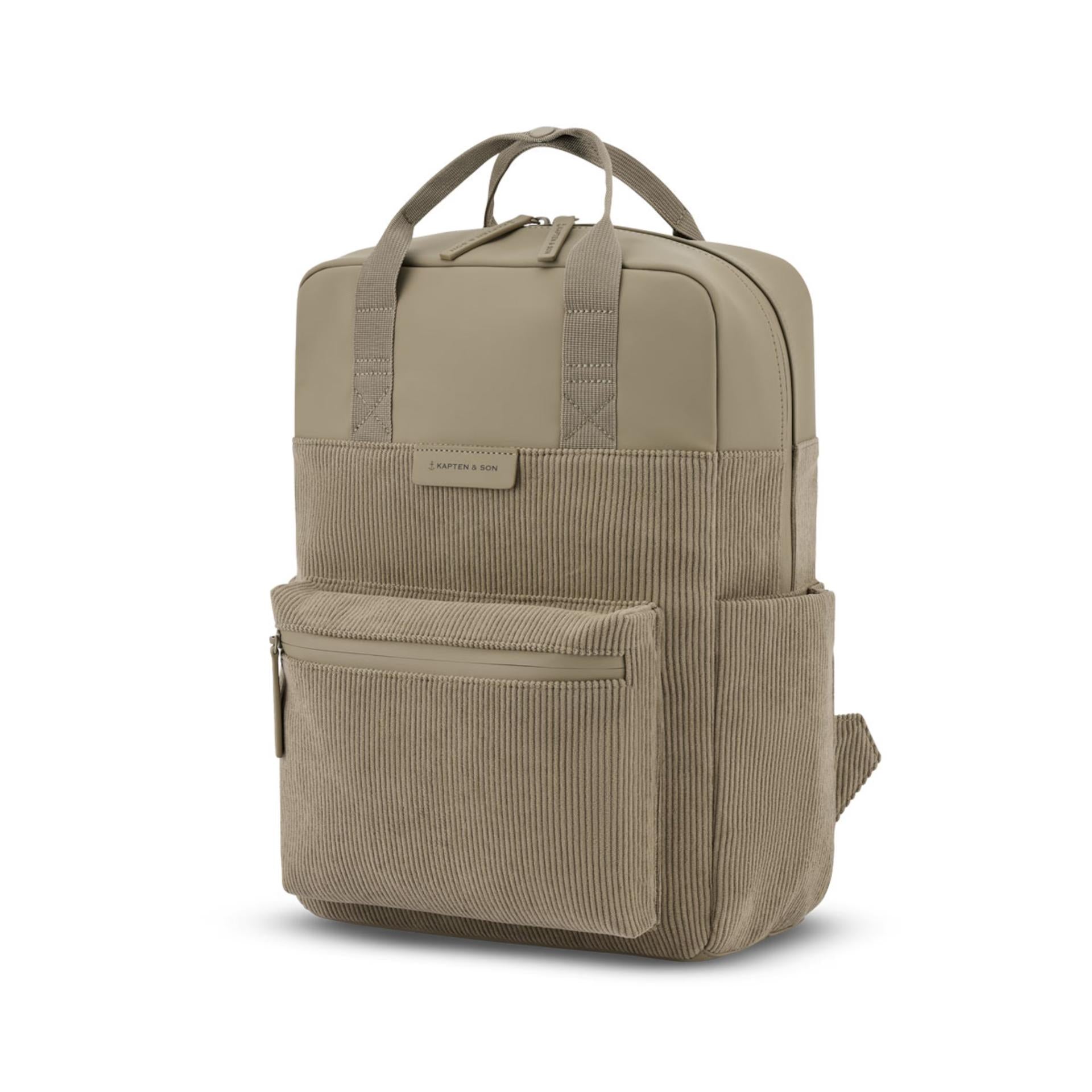 Kapten& Son Bergen Pro Rucksack Cord Dusty Khaki 