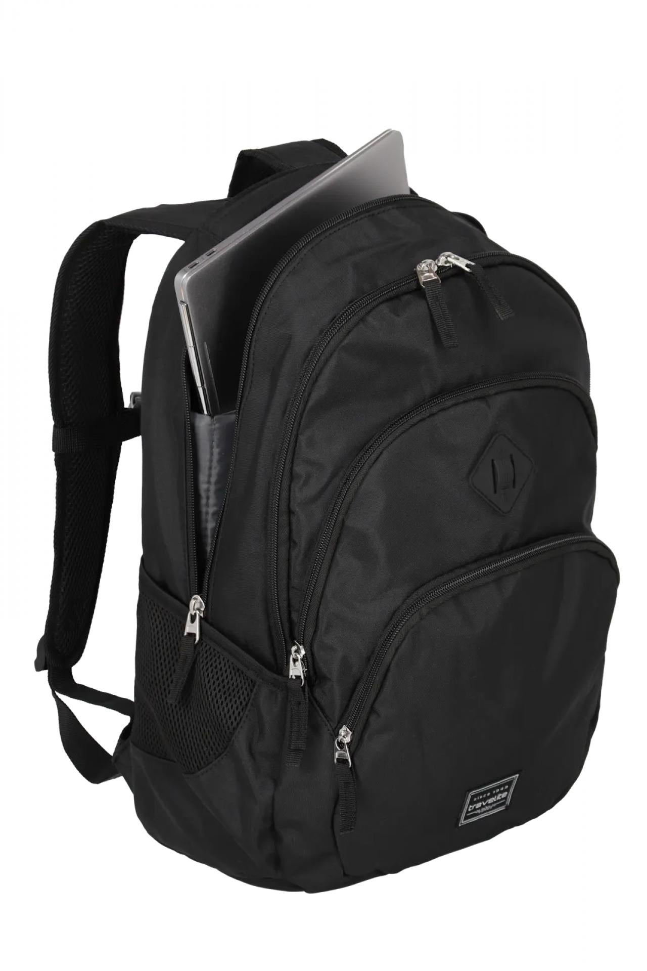 Travelite BASICS Rucksack Melange Schwarz