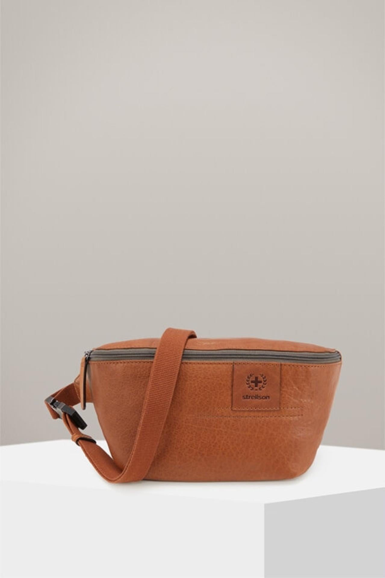 Strellson Gürteltasche hyde park Curt Männer cognac