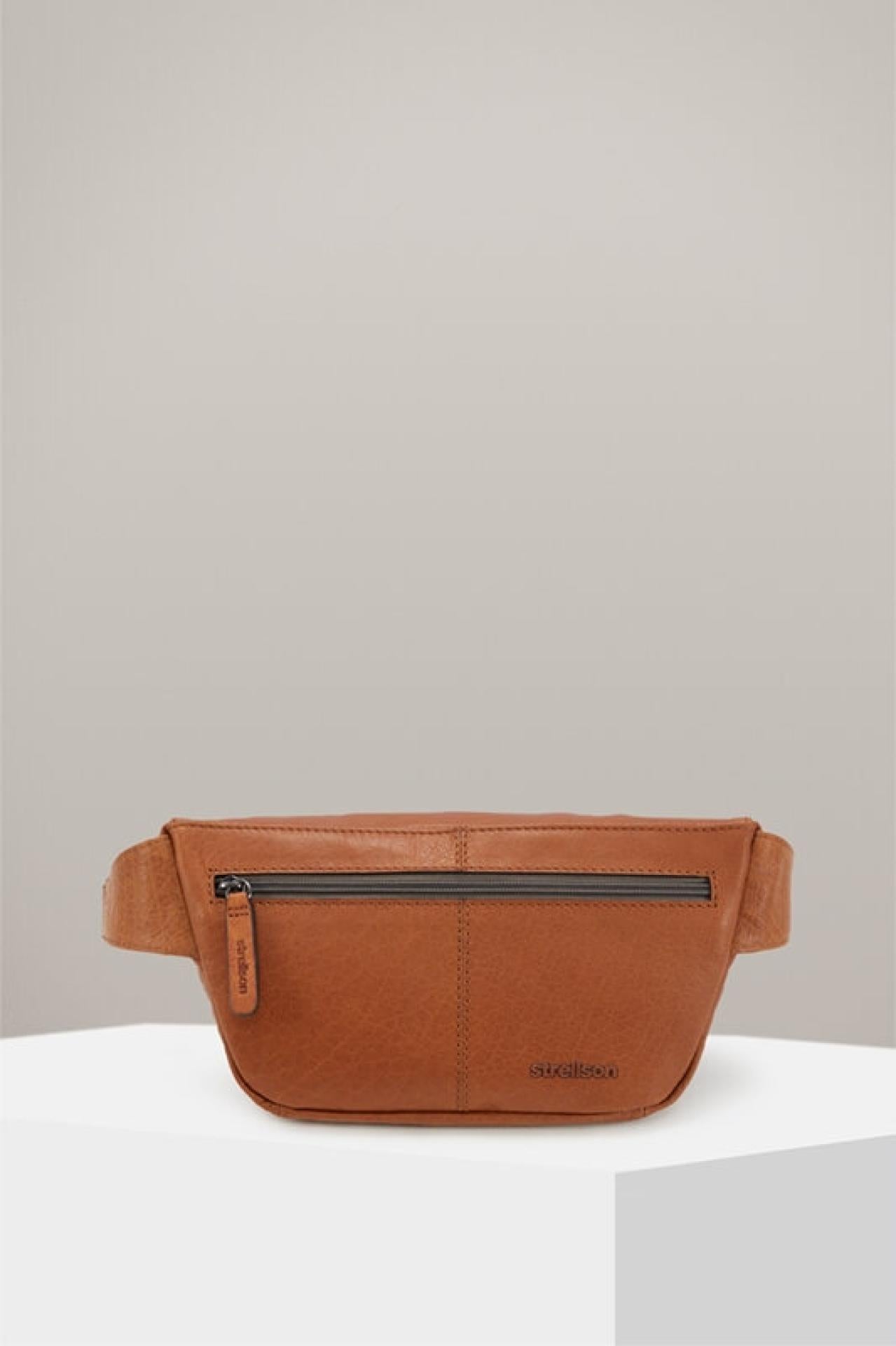 Strellson Gürteltasche hyde park Curt Männer cognac