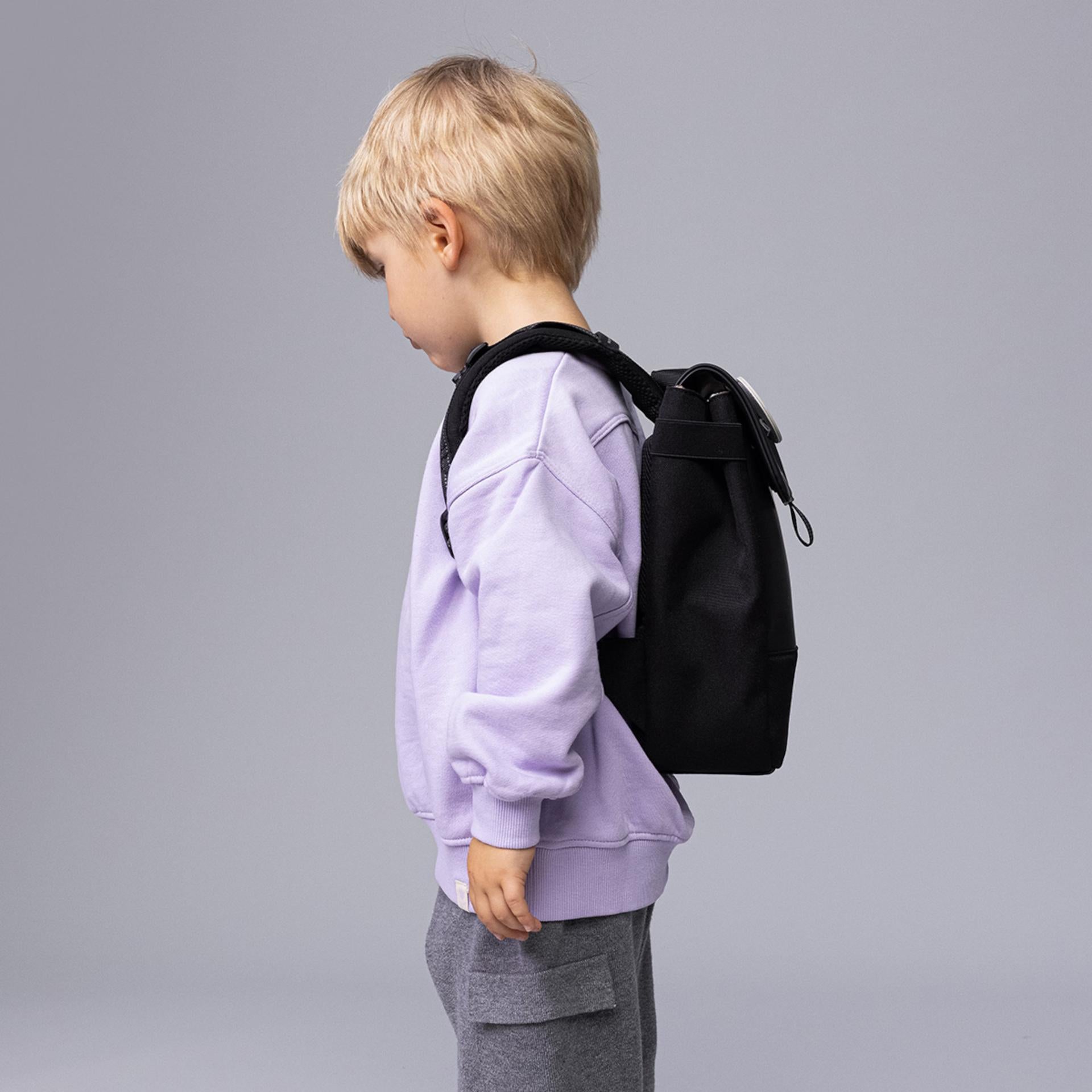 Kapten & Son KIDS Rucksack Fyn All Black