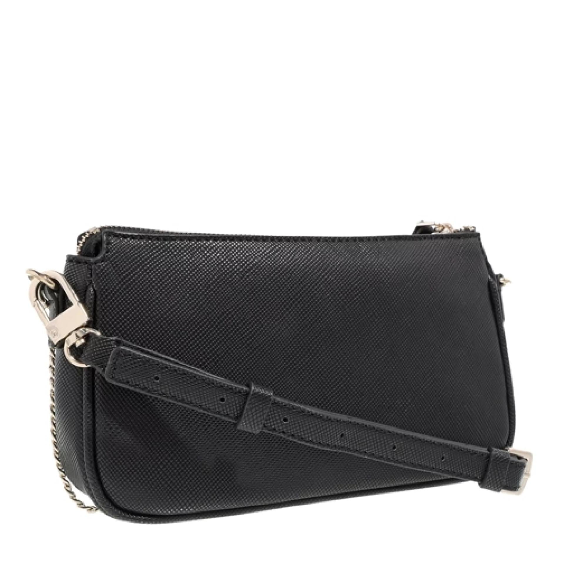 GUESS TASCHE NOELLE DBL POUCH CROSSBODY, Variante: schwarz