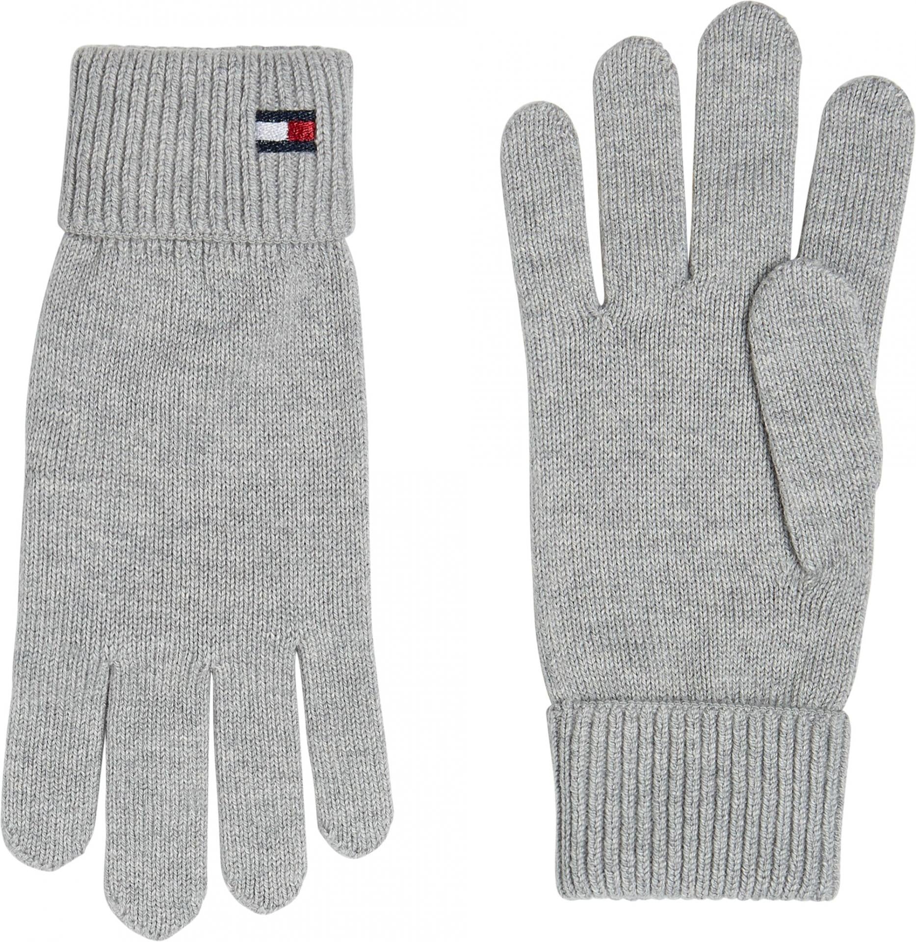Tommy Hilfiger Handschuhe Essential Knit Gloves Light Grey Heather