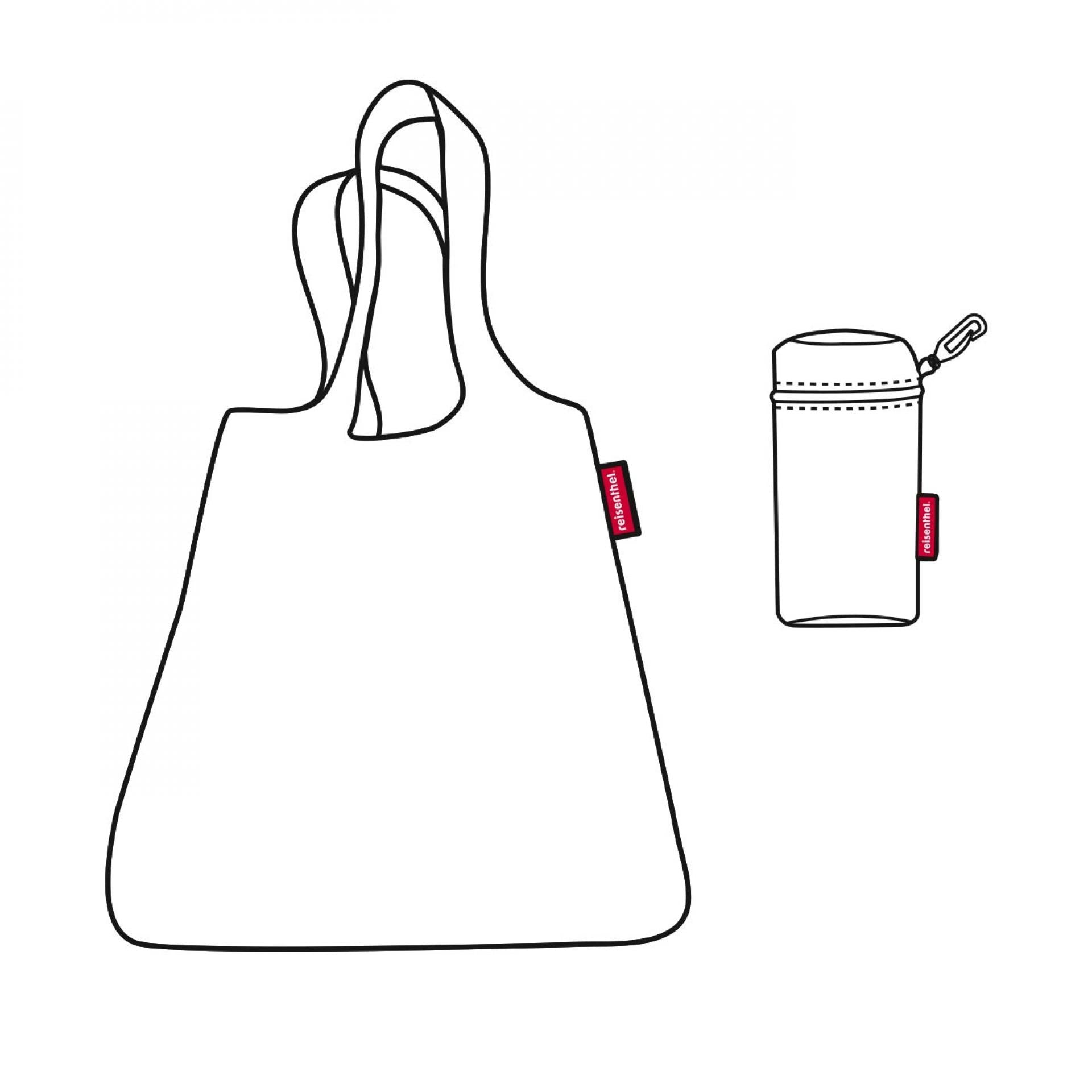 Reisenthel Einkaufstasche Mini Maxi Shopper Schwarz L 22 l