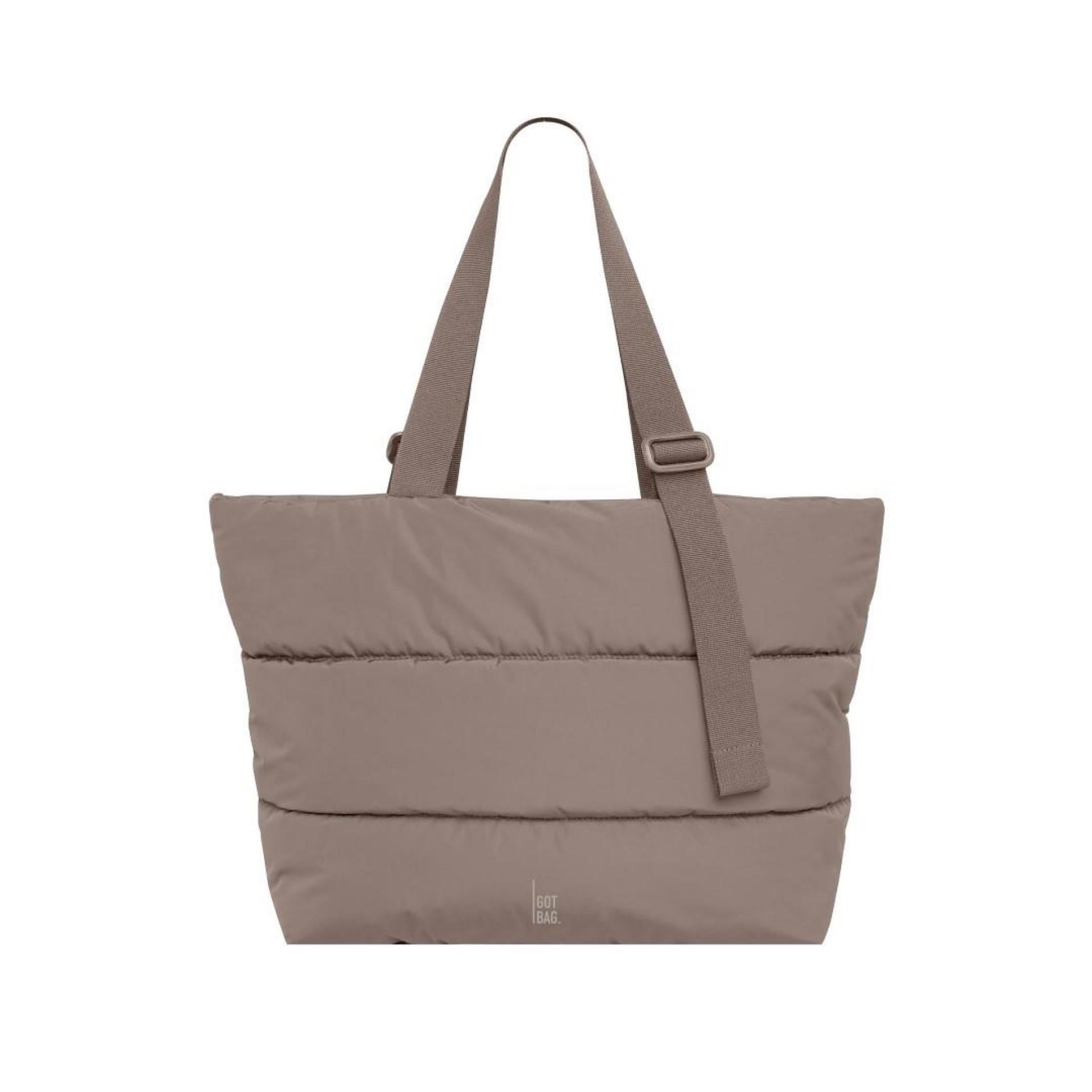 Got Bag Puffer Tote Bag Monochrome oyster