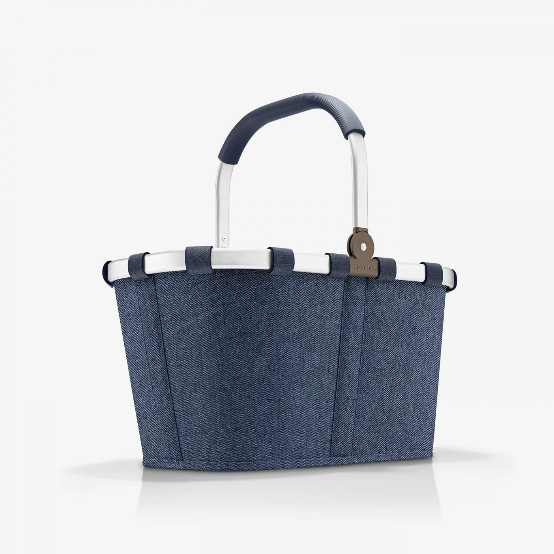 Reisenthel Einkaufskorb Carrybag Herringbone Dark Blue