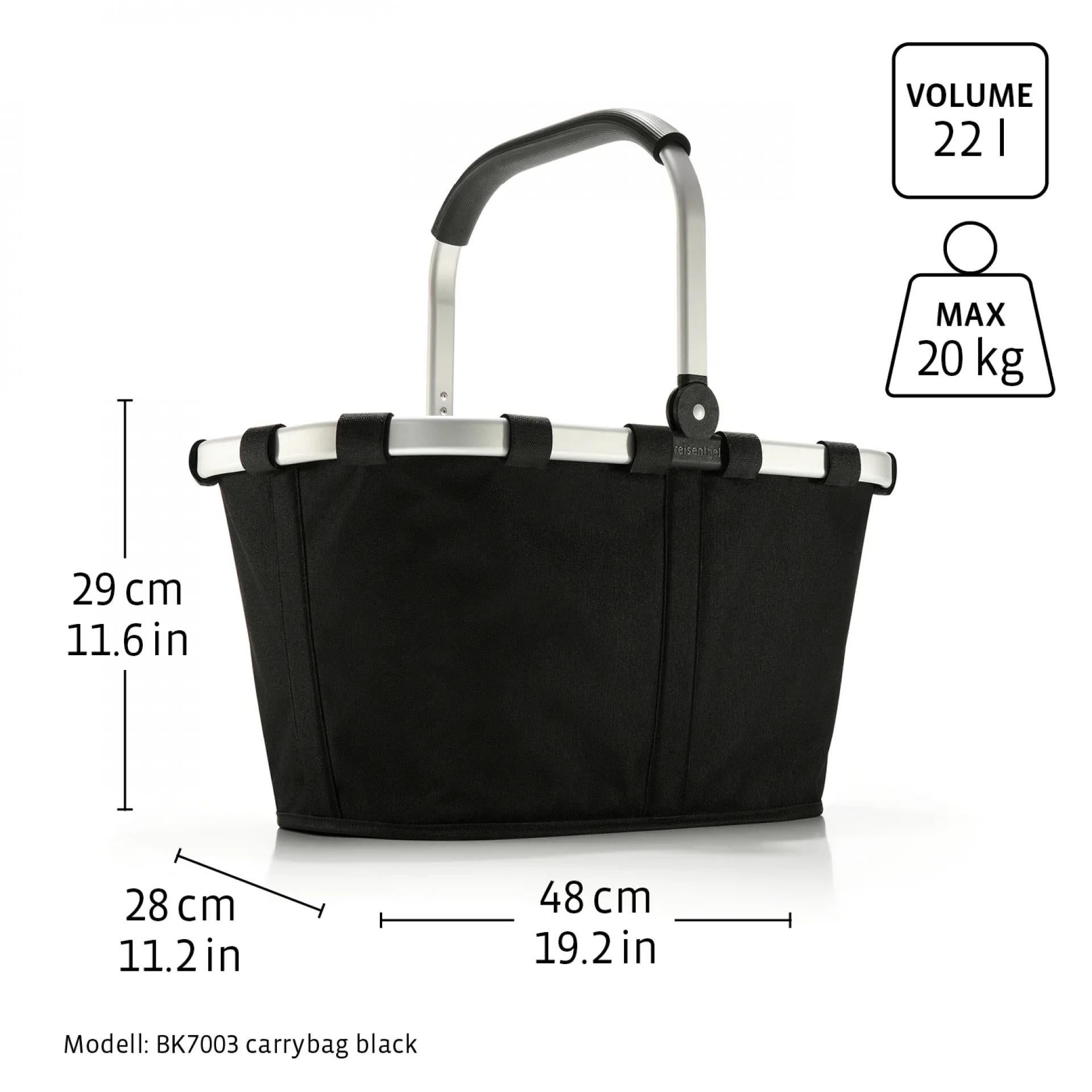 Reisenthel Einkaufskorb Carrybag Leo nero
