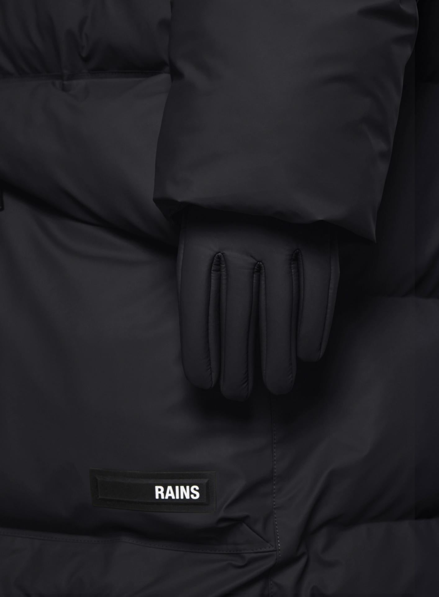 Rains Gloves Handschuhe Black L