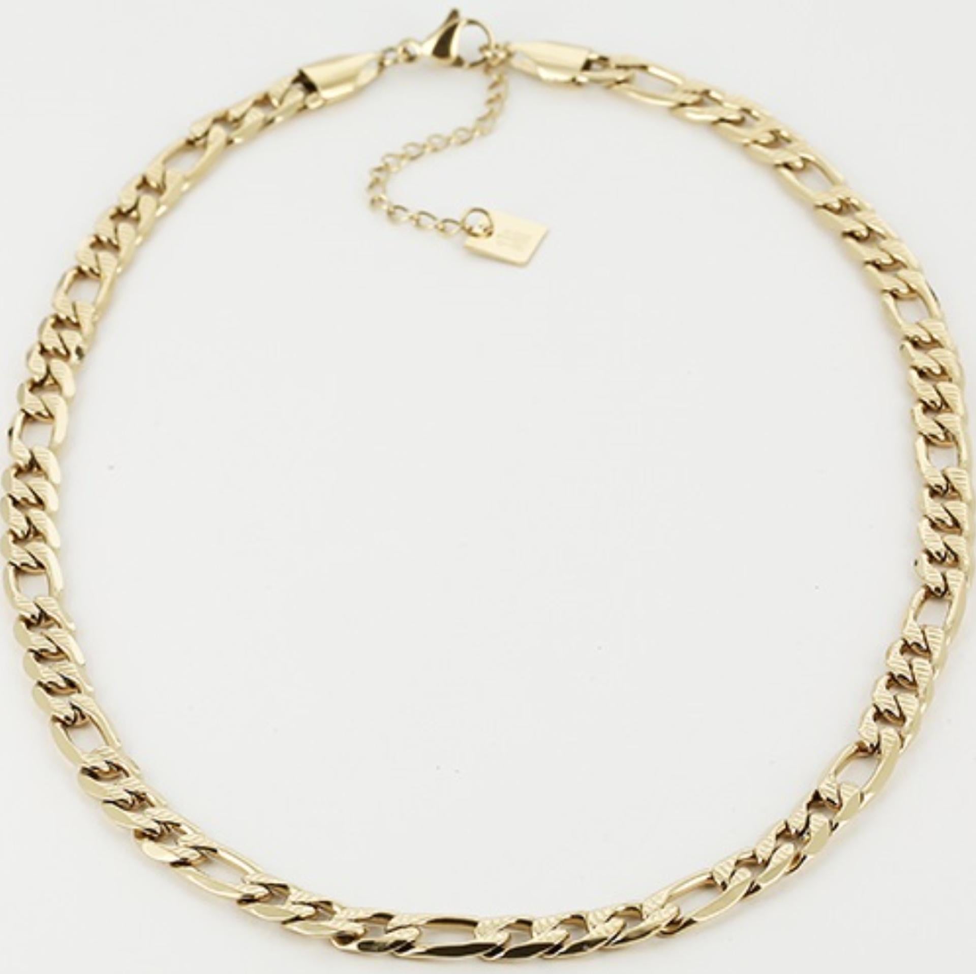 Zag Bijoux Halskette Glieder Gold