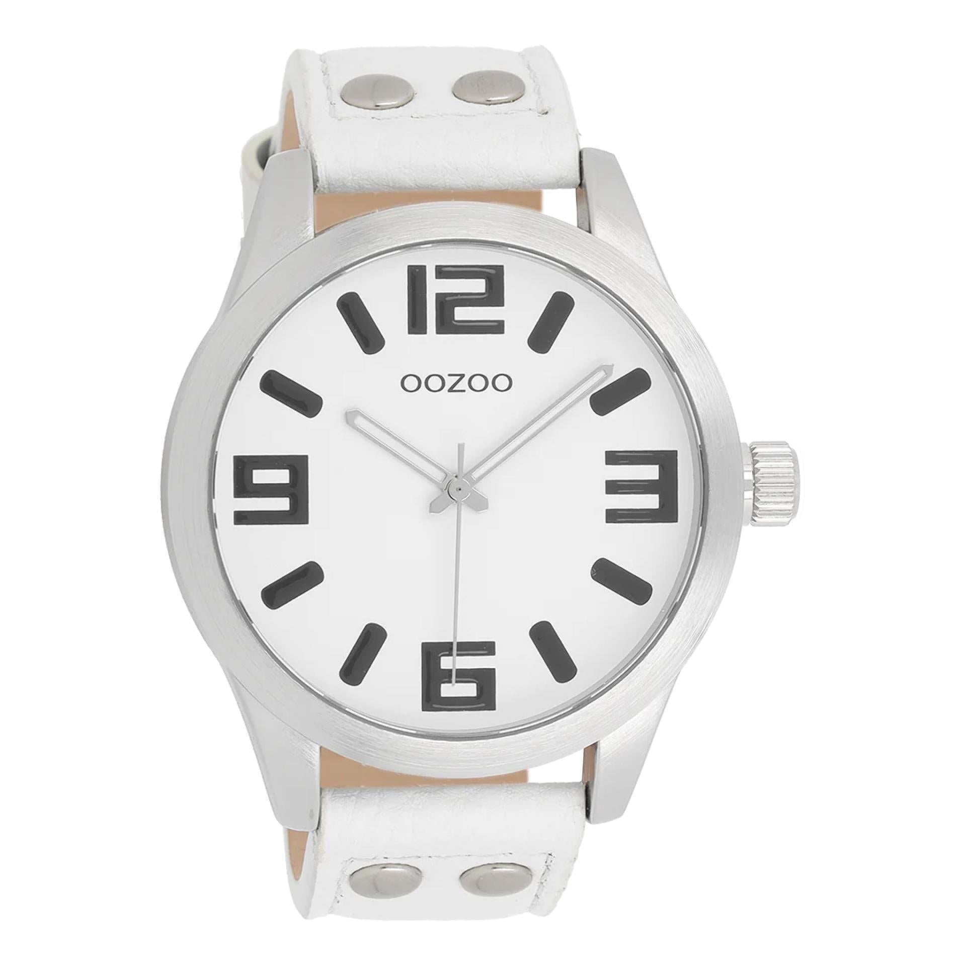 Oozoo Timepieces COLLECTION Weiß Silber