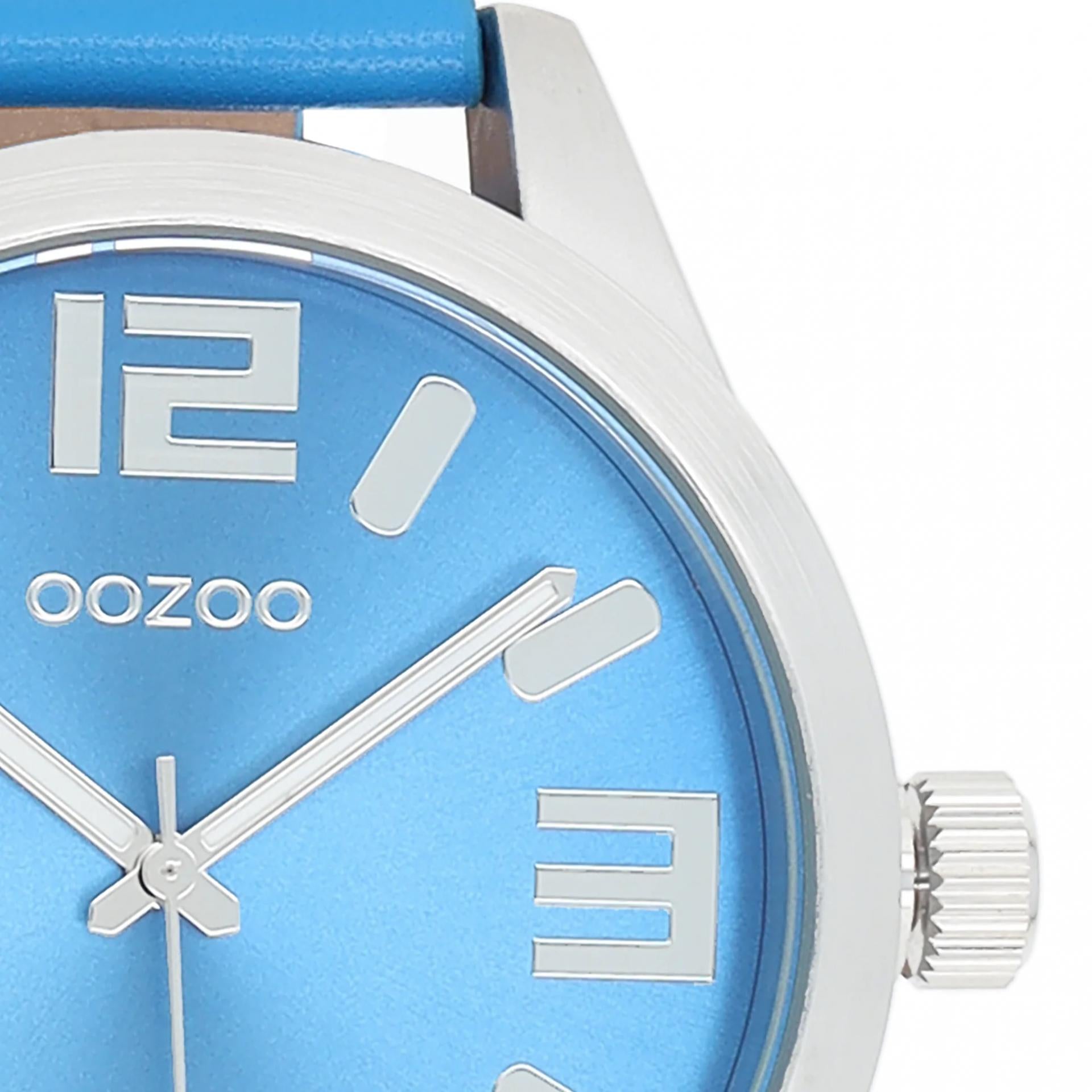 Oozoo Timepieces COLLECTION Blau Silber
