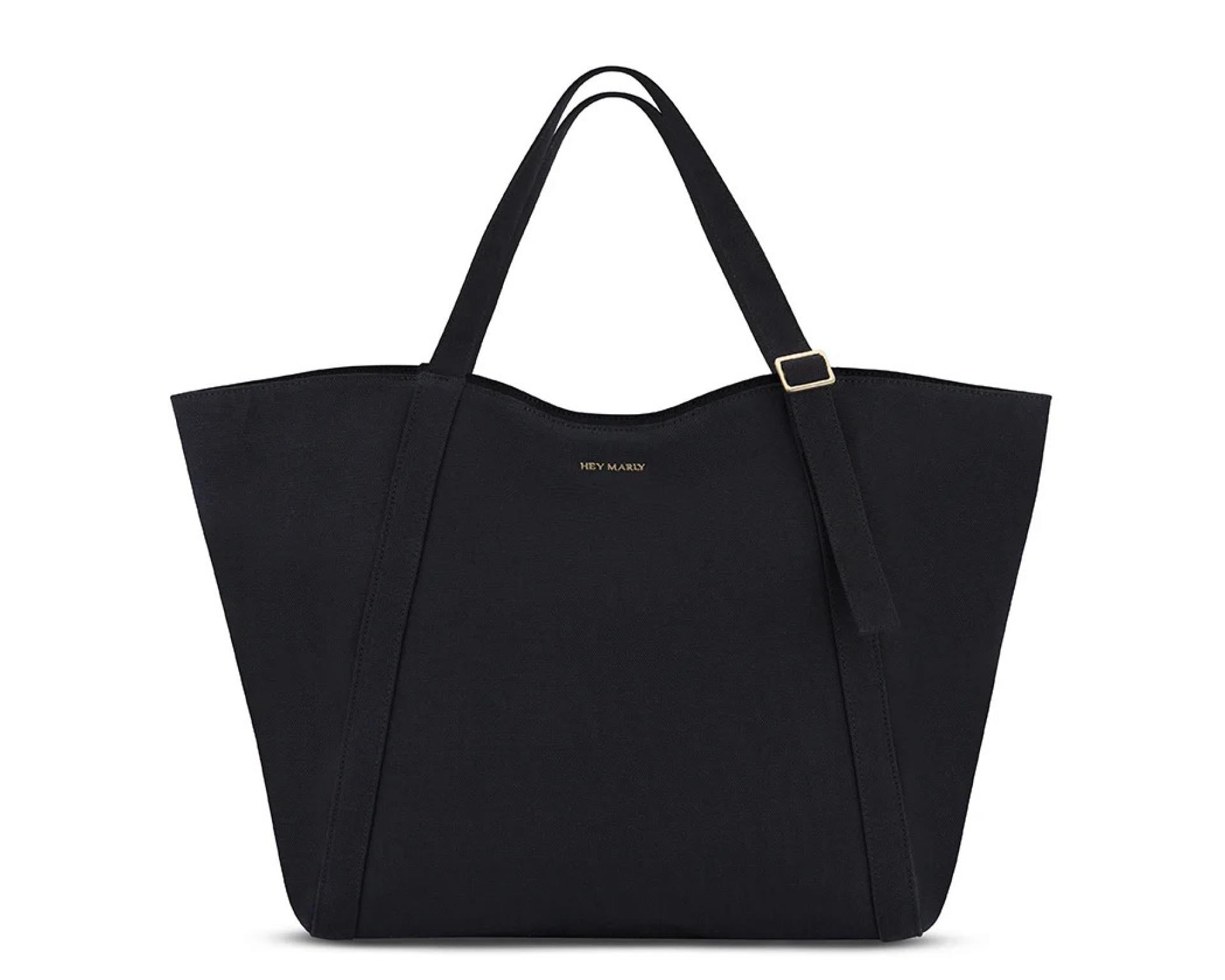 Hey Marly Shoppertasche Pretty Wonder Canvas L - Black
