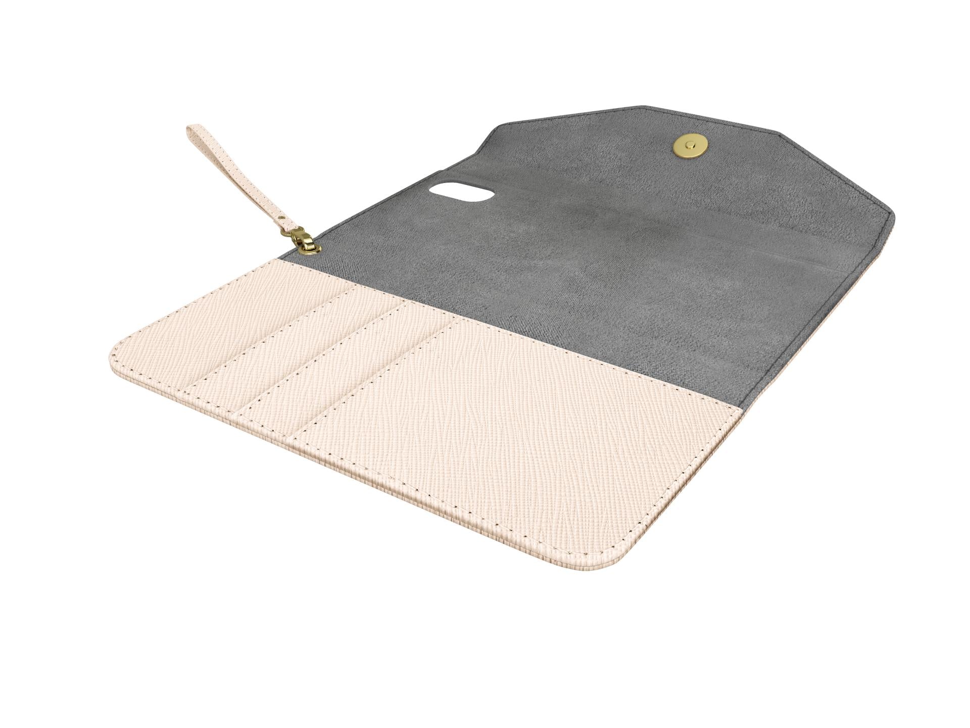 Handyclutch Mayfair Clutch - Modell: iPhone XS Max - Farbe: Beige
