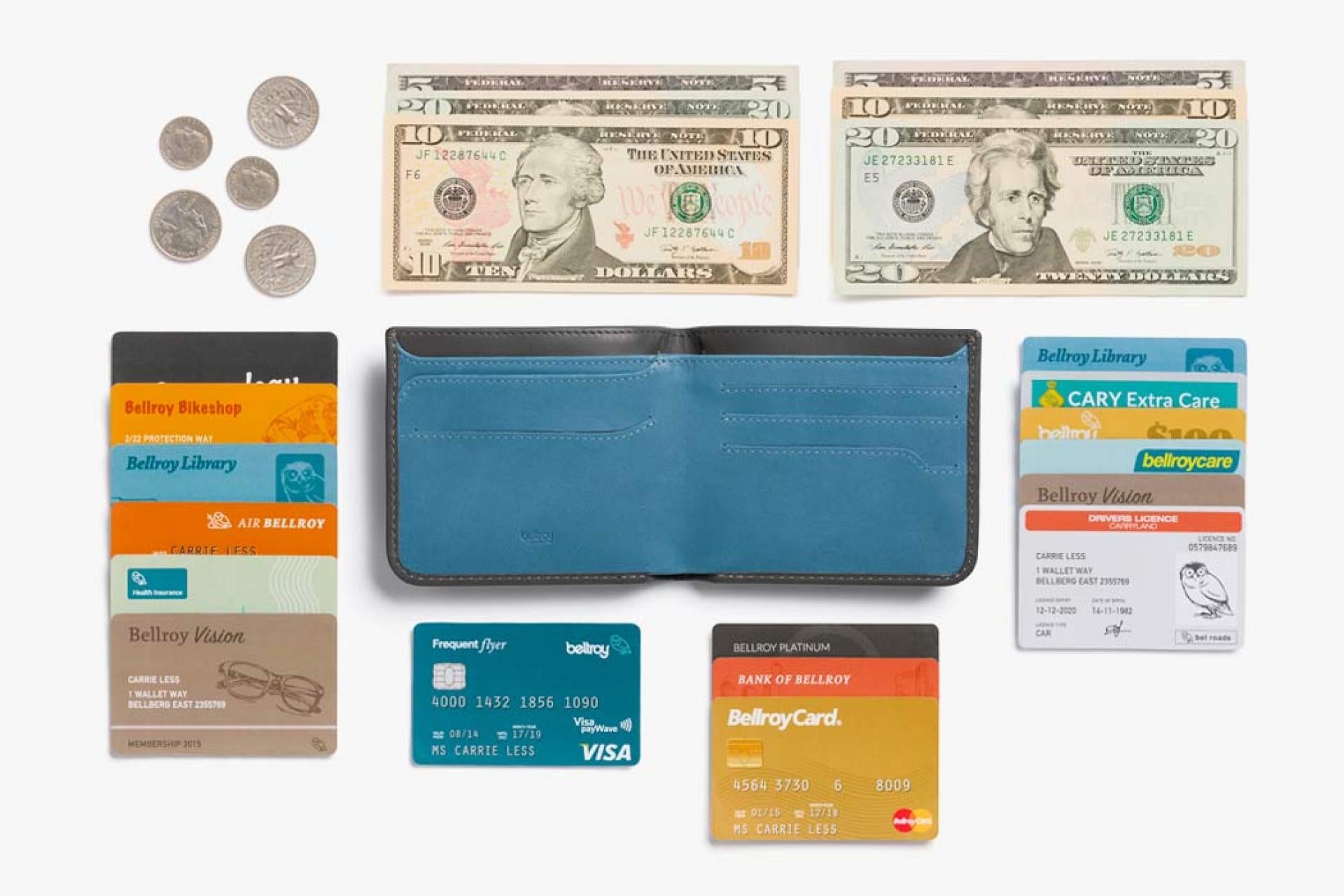 Hide & Seek Wallet High Wallet Charcoal