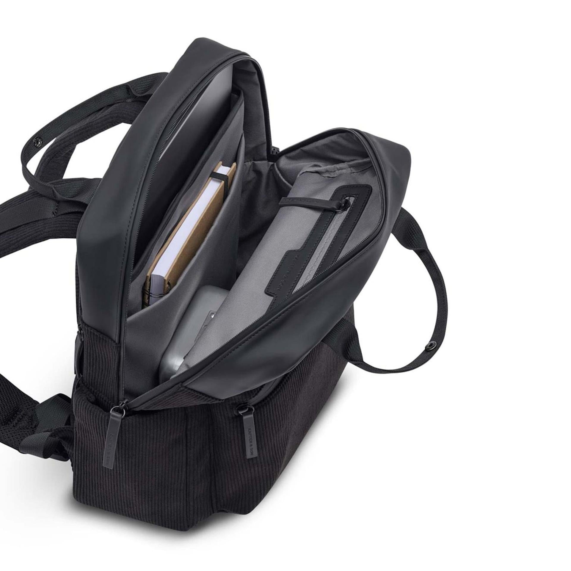 Kapten & Son Bergen Pro Cord All Black