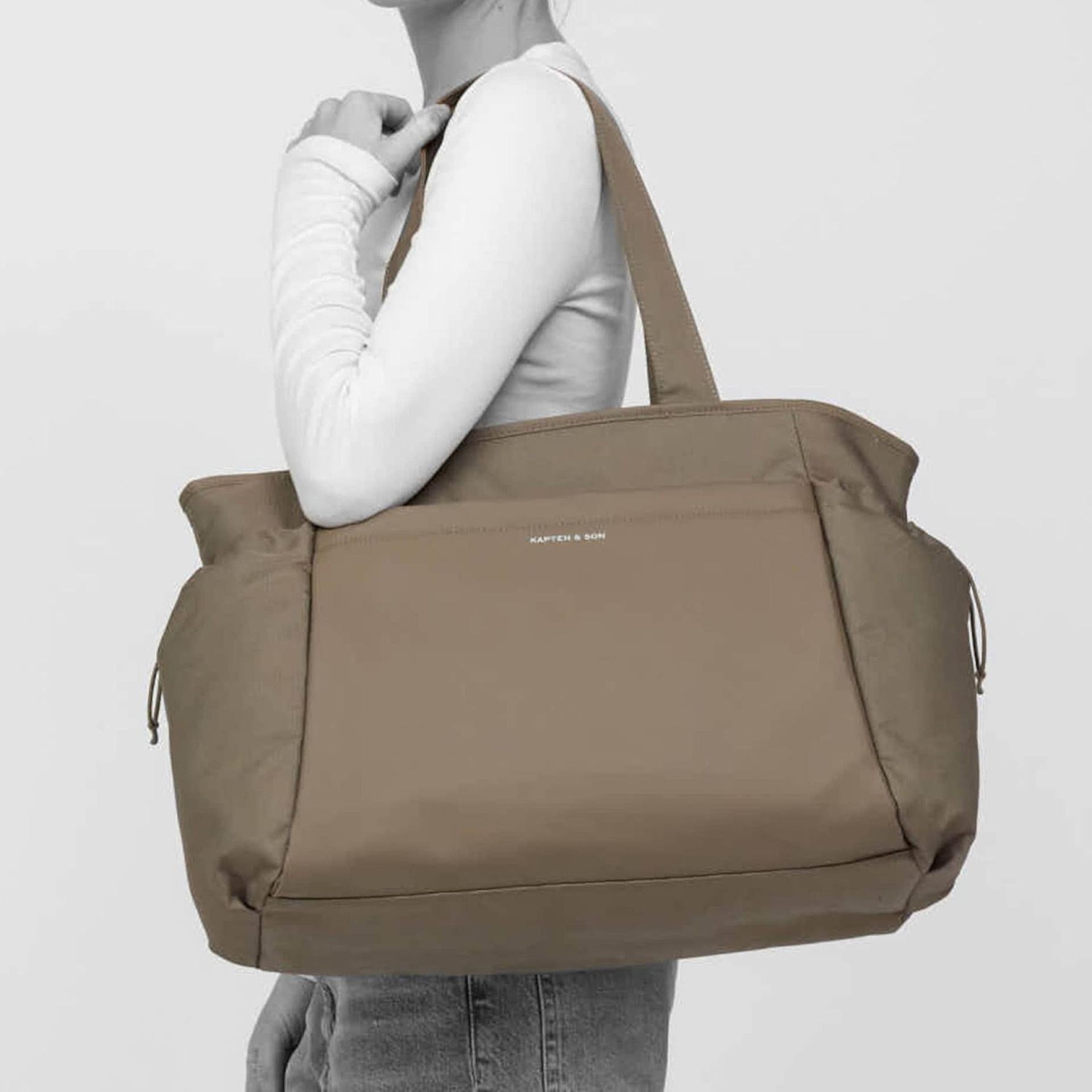 Kapten & Son Handtasche HELLVI LARGE WALNUT