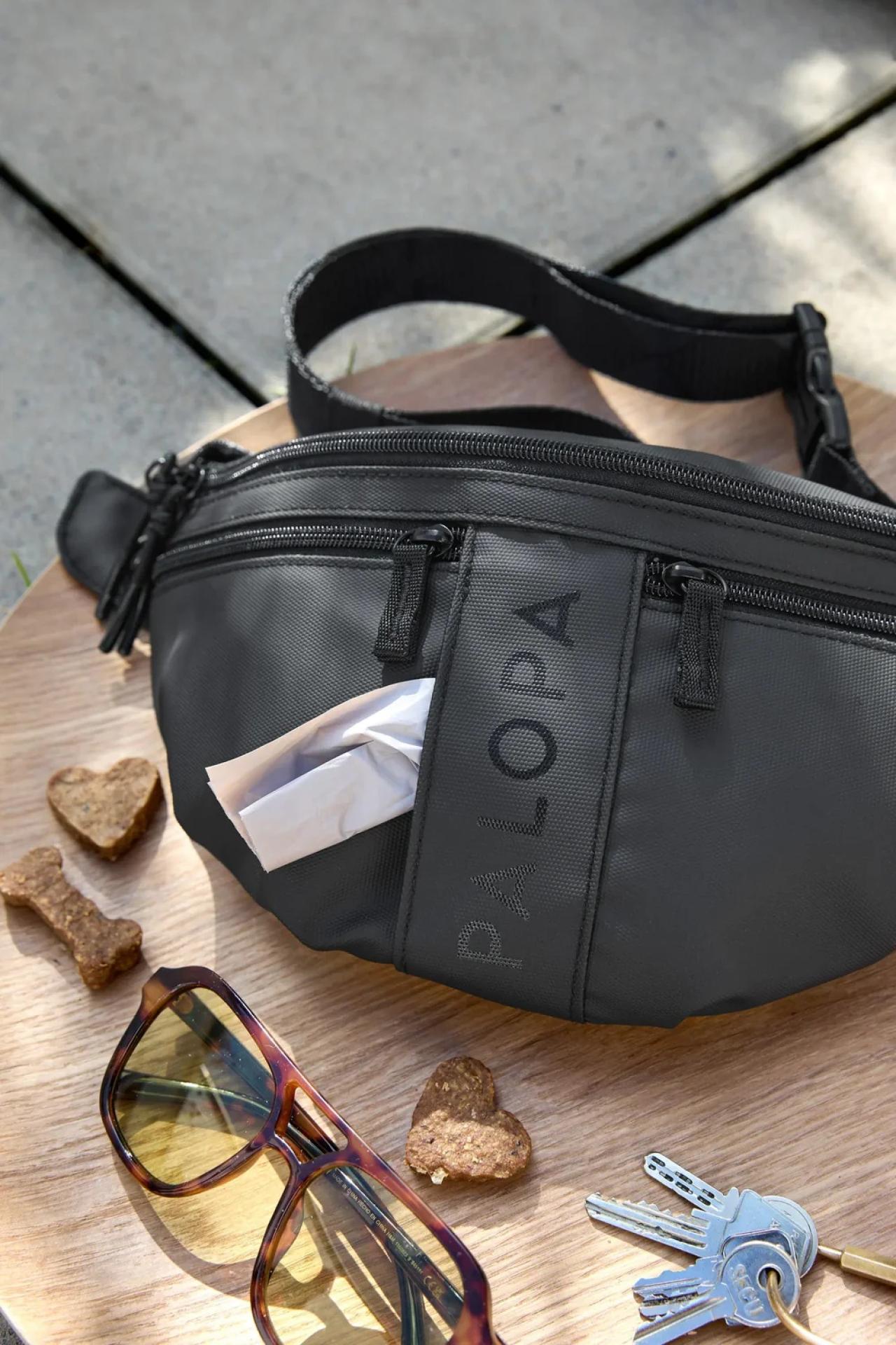 LÄSSIG Sport Bauchtasche Dog Bum Bag Emma black