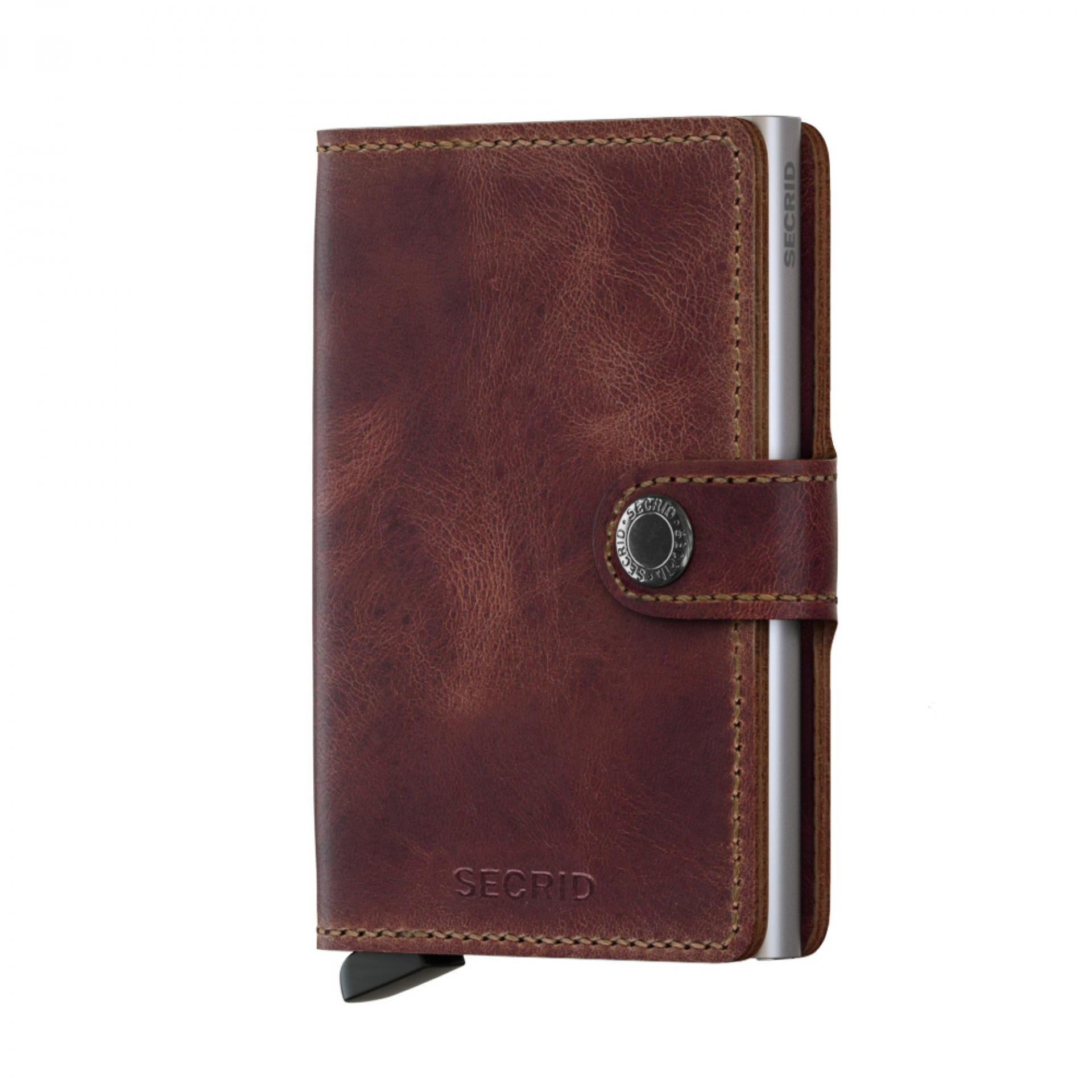 Miniwallet - Farbe: Vintage Brown