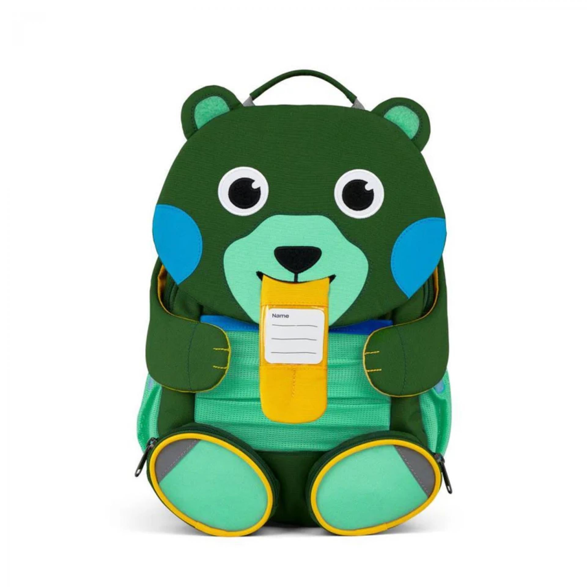 Affenzahn Rucksack Großer Freund Creative Bär Grün