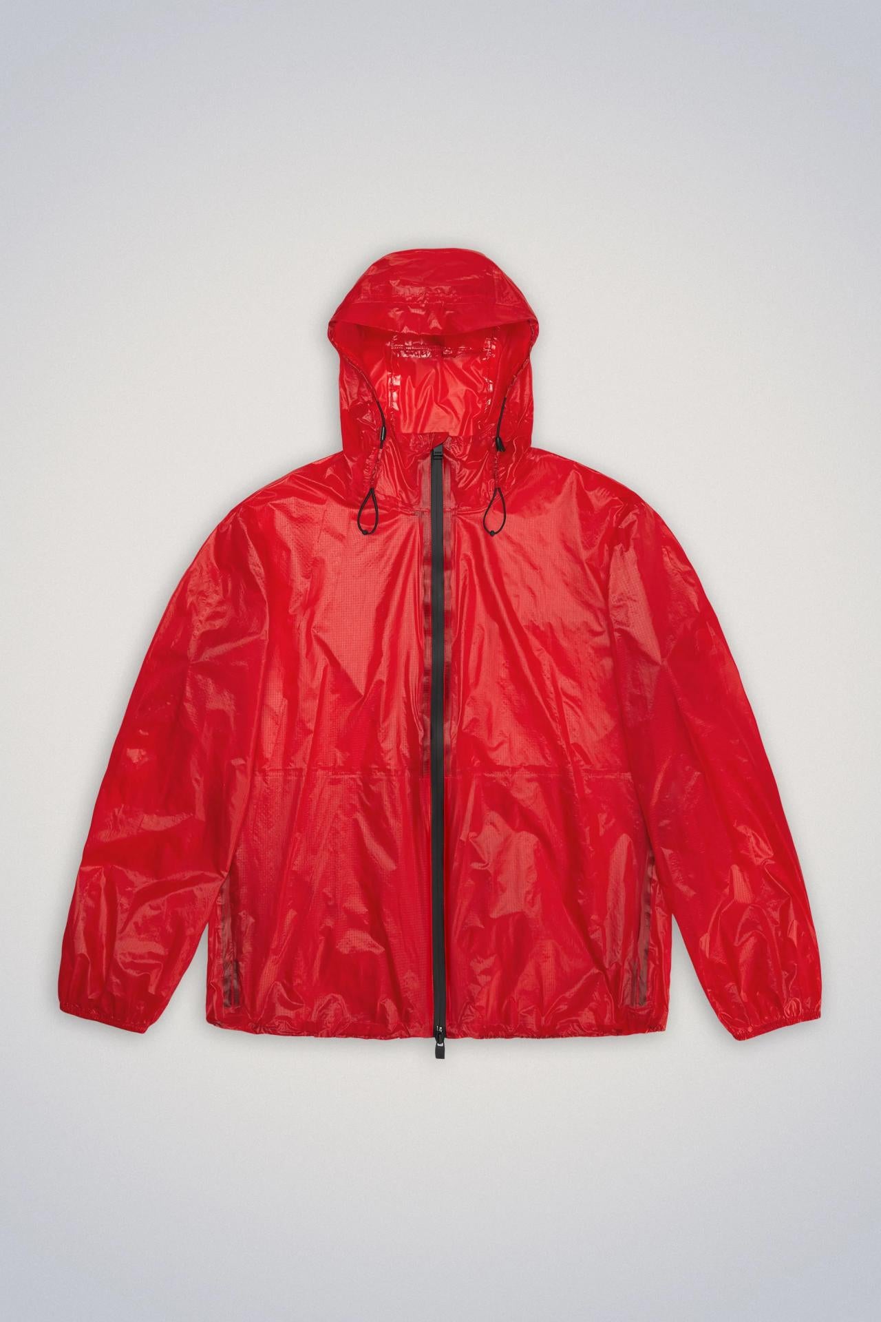 Rains Norton Regenjacke Rain Jacket W3 - Farbe: 12 Fire - Variante: L
