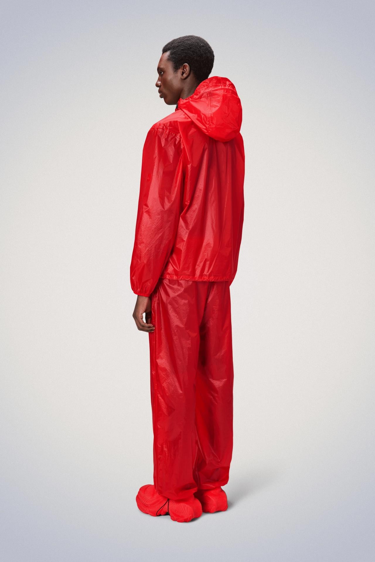 Rains Norton Regenjacke Rain Jacket W3 - Farbe: 12 Fire - Variante: M