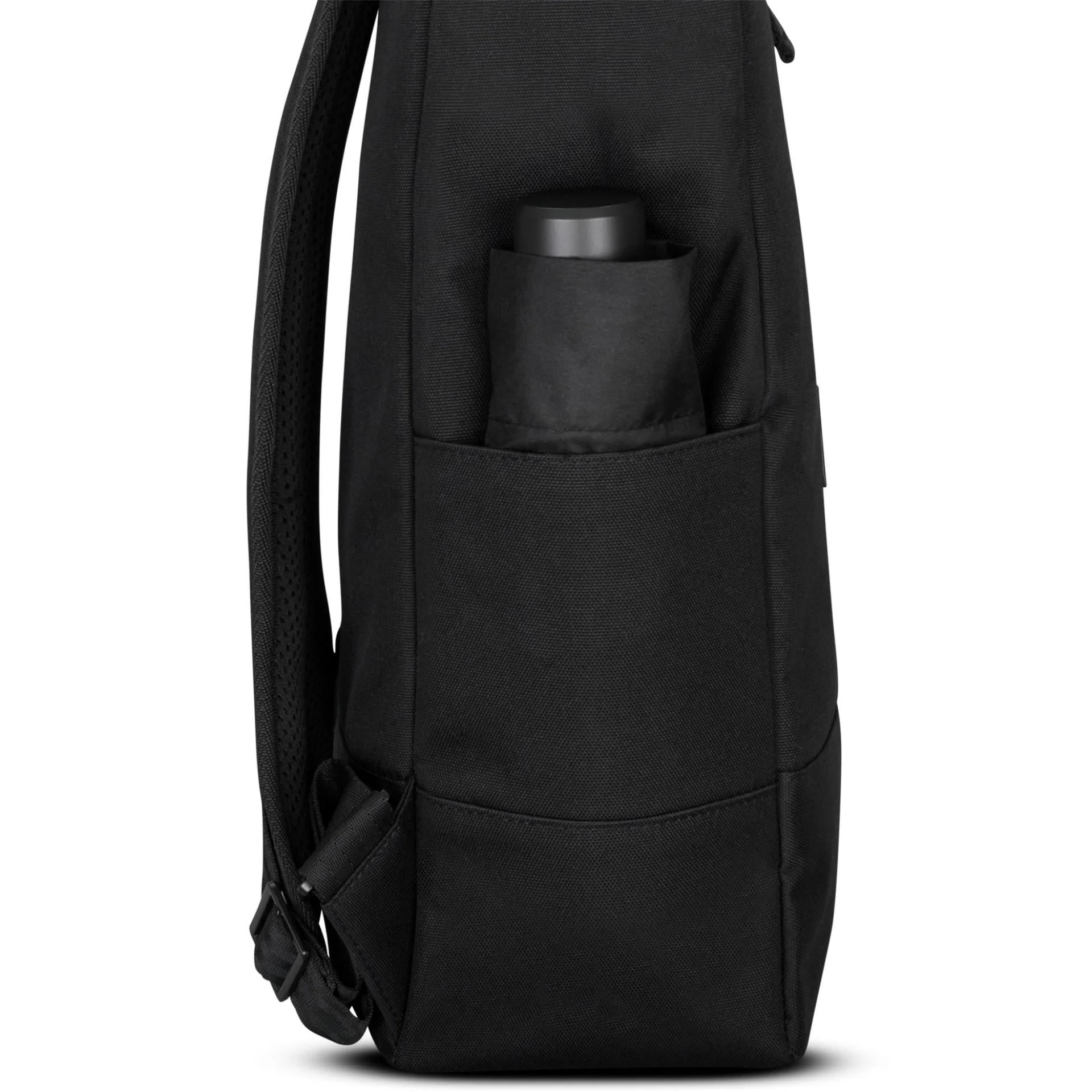 Johnny Urban Rolltop Rucksack Robin Large Schwarz