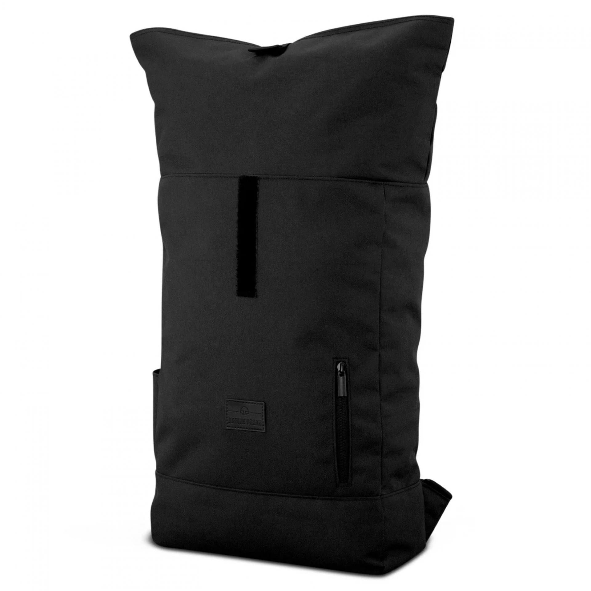 Johnny Urban Rolltop Rucksack Robin Large Schwarz