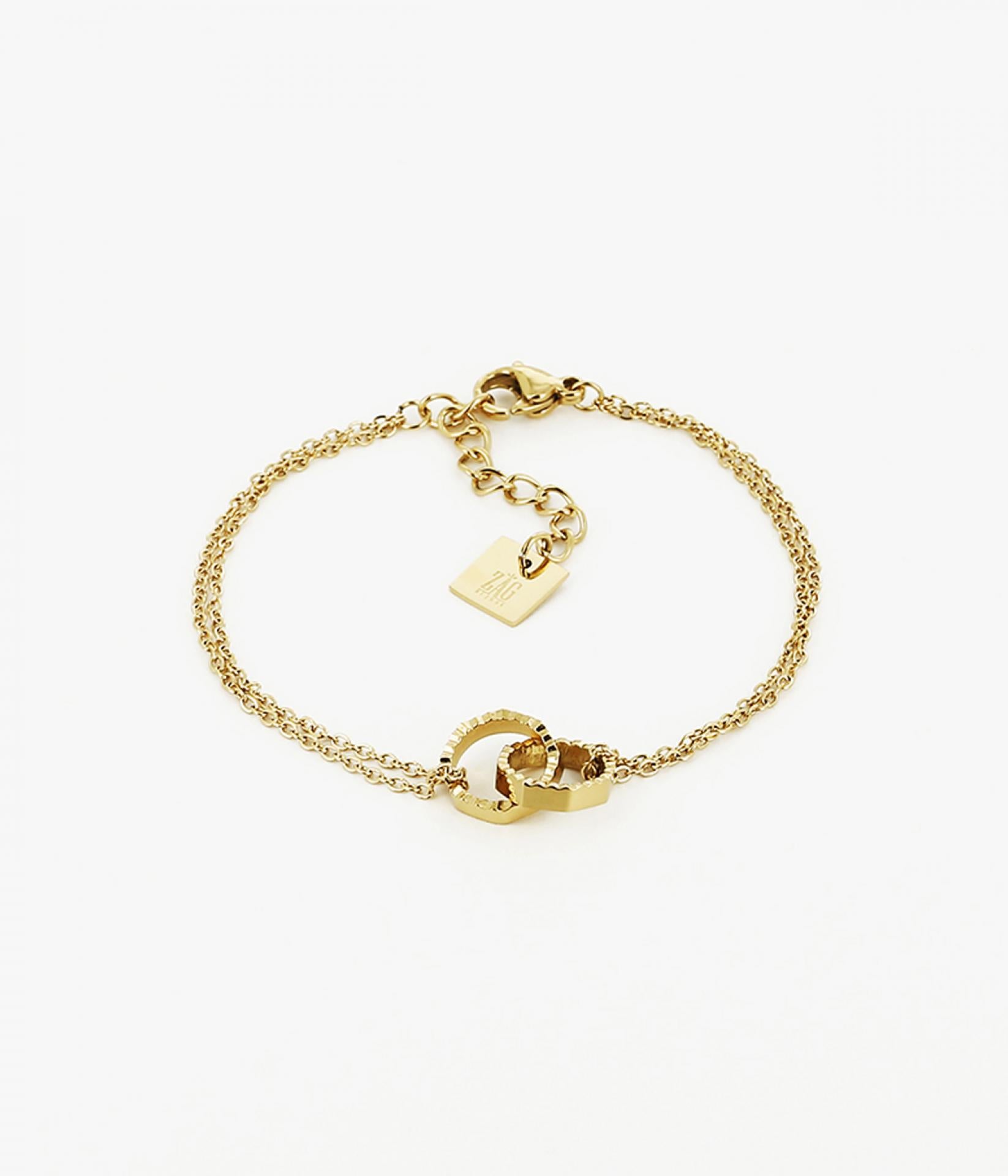 Zag Bijoux Armband Charlène - gold