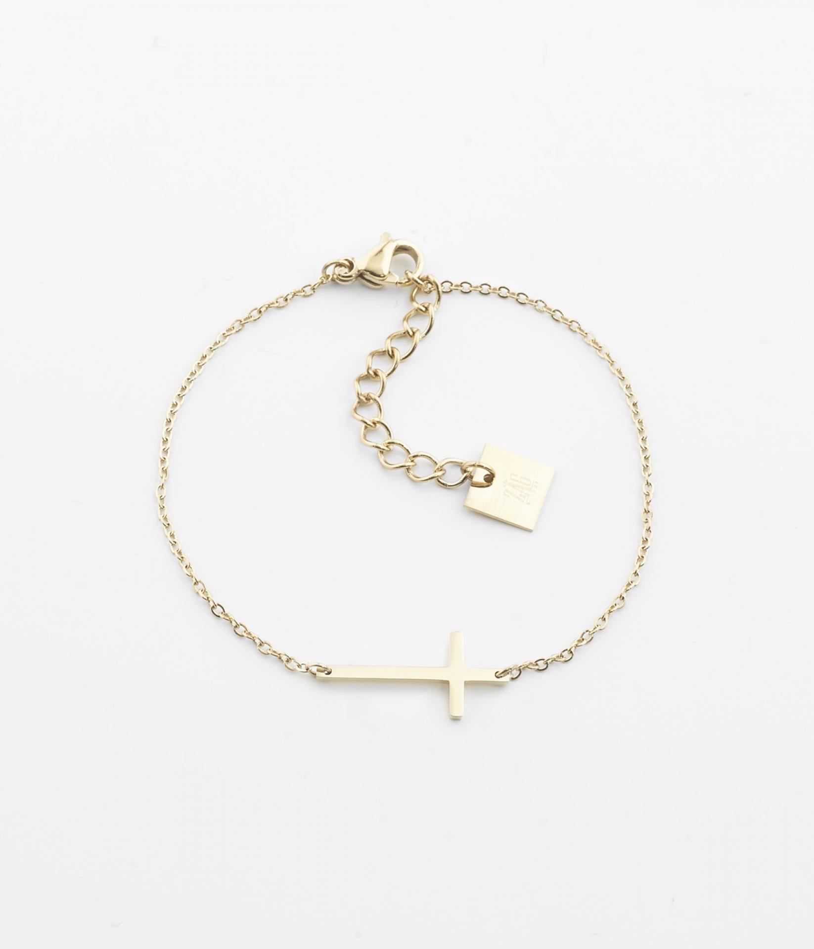 ZAG Bijoux Armband Kreuz Gold