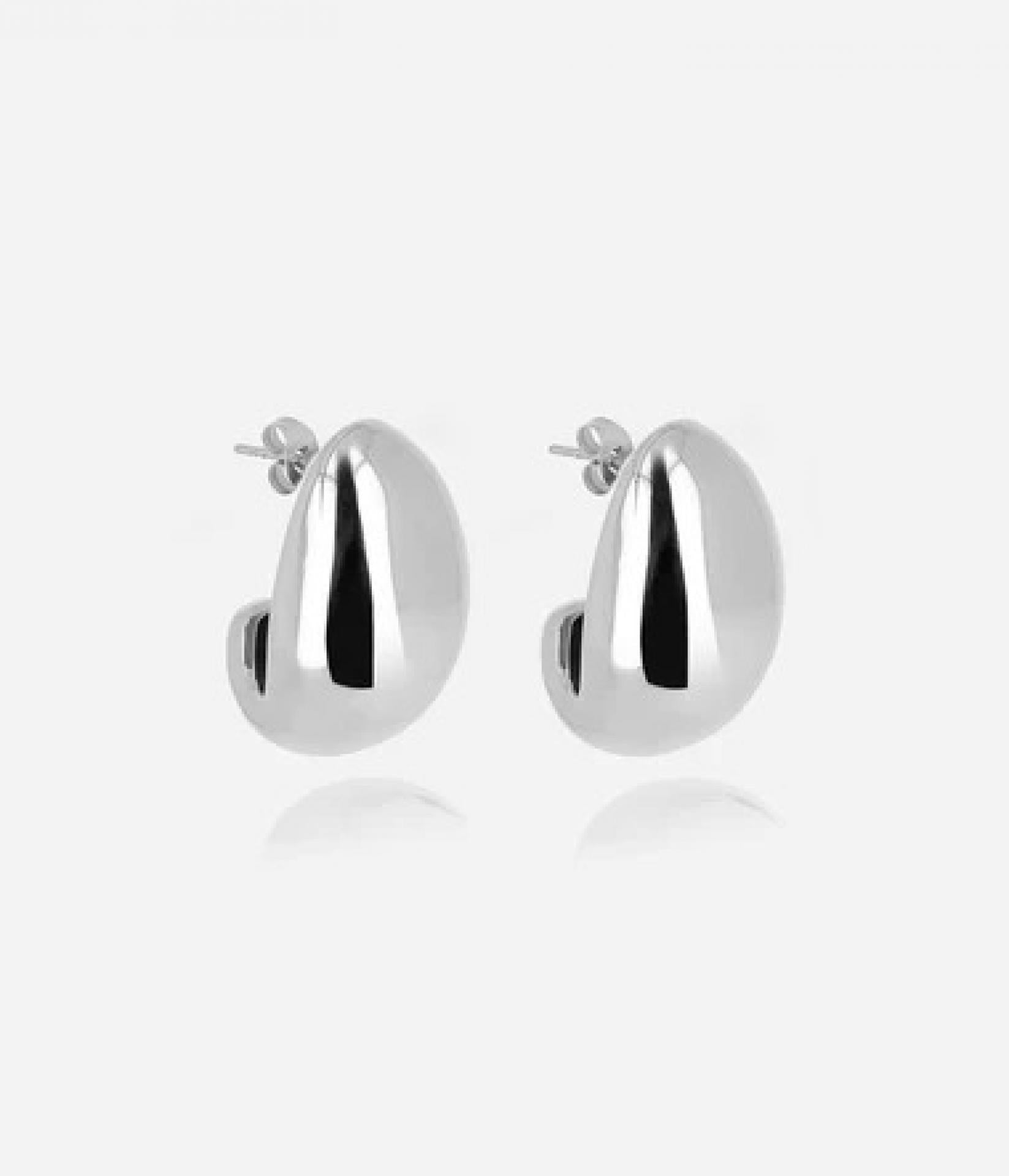 Zag Bijoux Ohrring Ace Silber