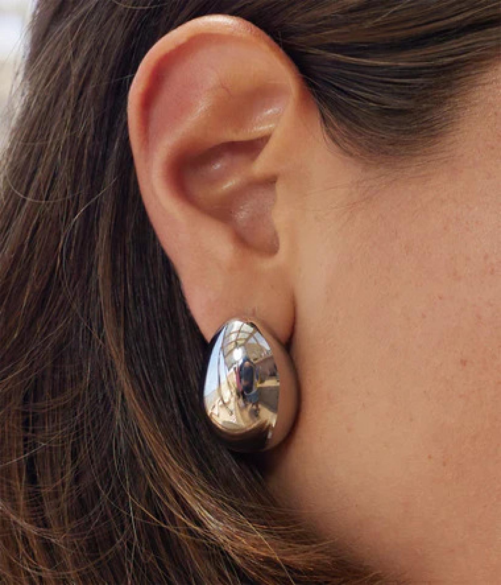 Zag Bijoux Ohrring Ace Silber