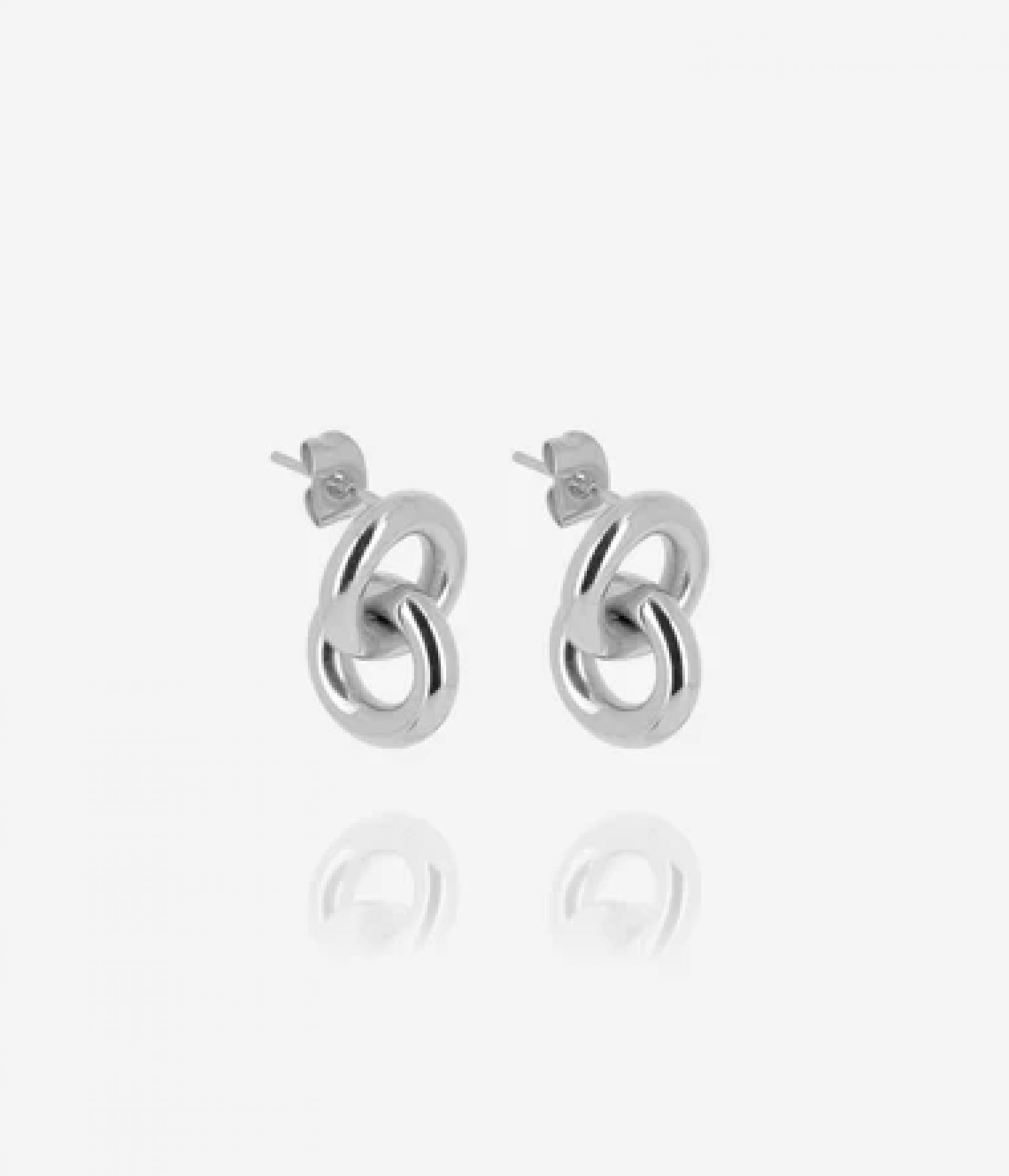 Zag Bijoux Ohrring Menti Silber 12mm