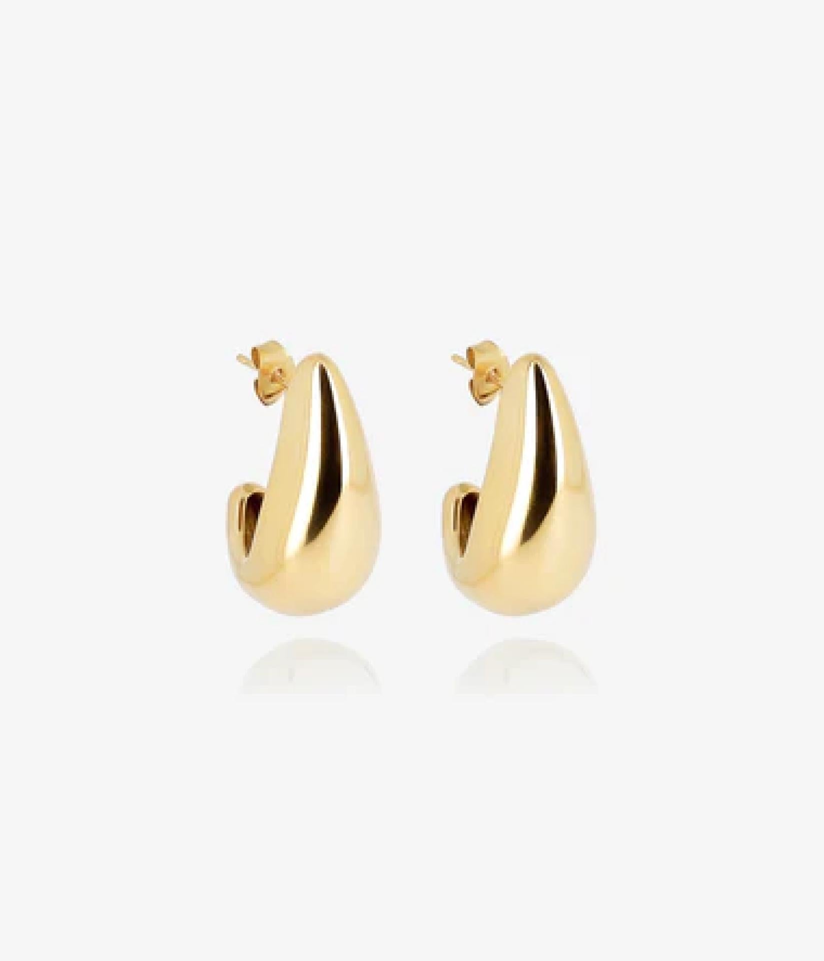 Zag Bijoux Ohrring Agua Vergoldeter Stahl