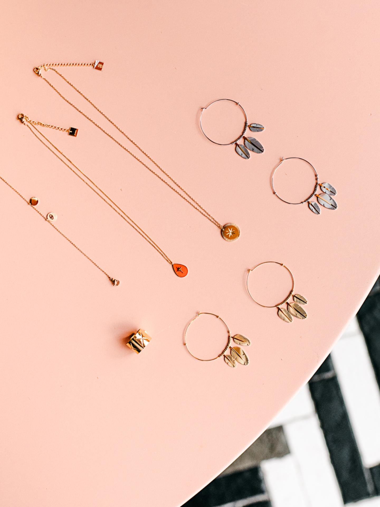 ZAG Bijoux Halskette Kompass gold