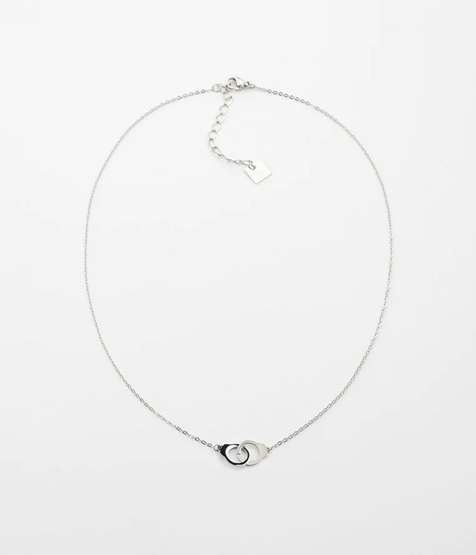 ZAG Bijoux Halskette Handschellen Gold 38+5 cm