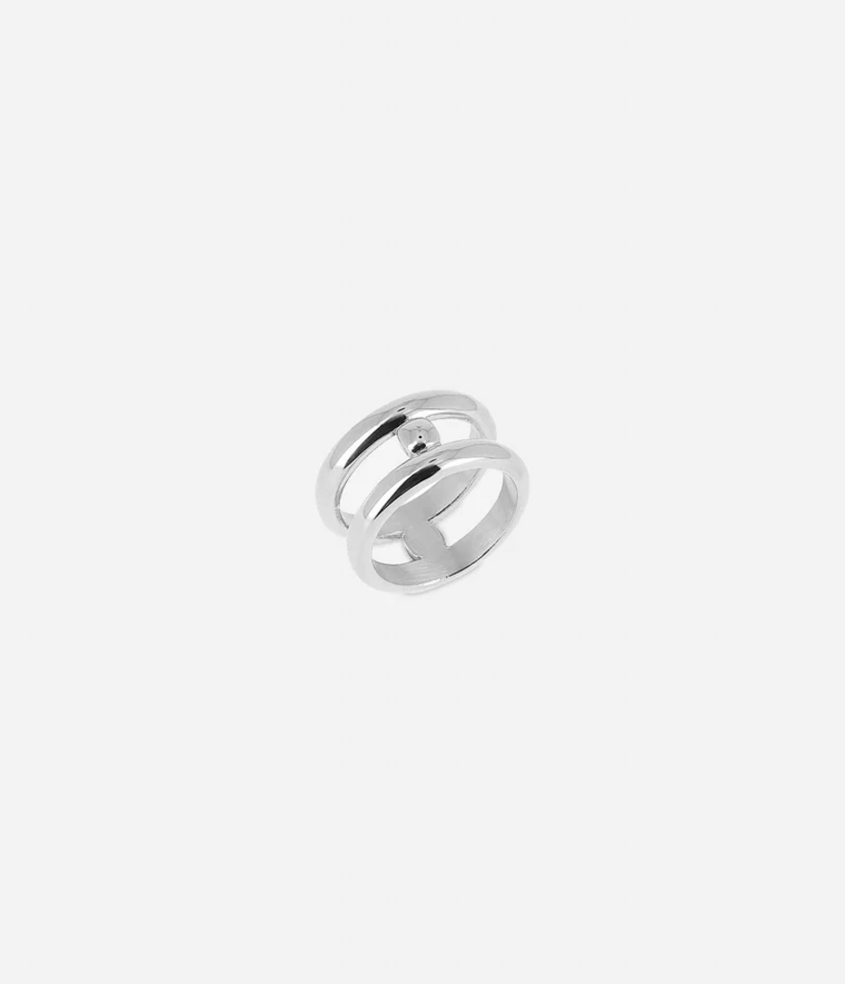 Zag Bijoux Ring Groß Edelstahl 8