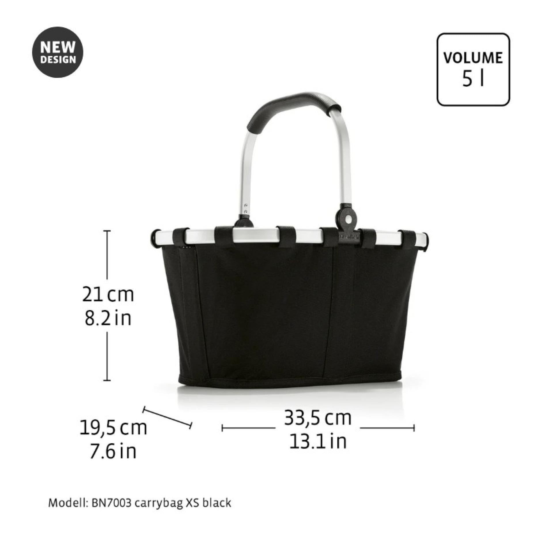 Reisenthel Einkaufskorb Carrybag XS frame Leo macchiato