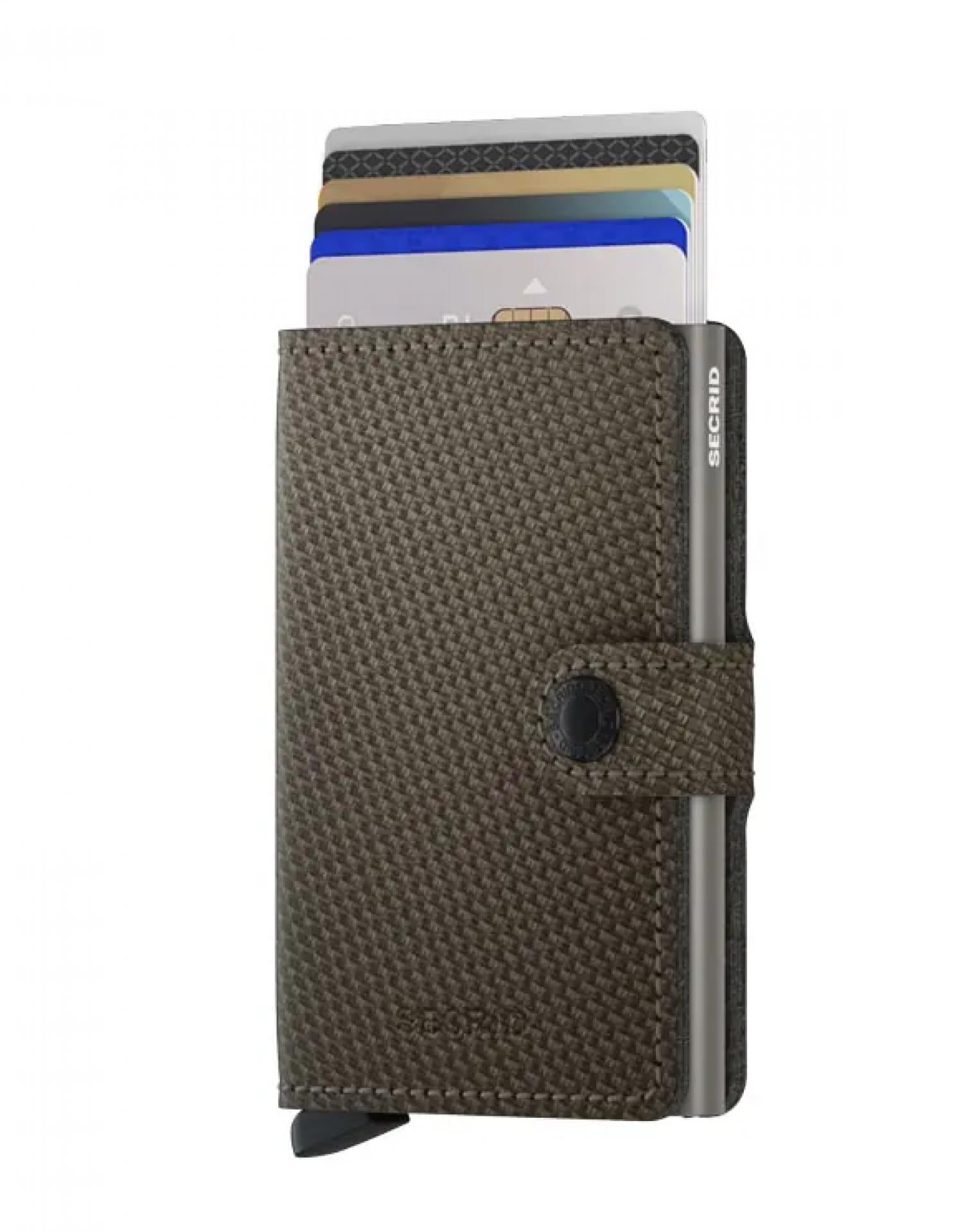 Secrid Miniwallet Carbon Khaki