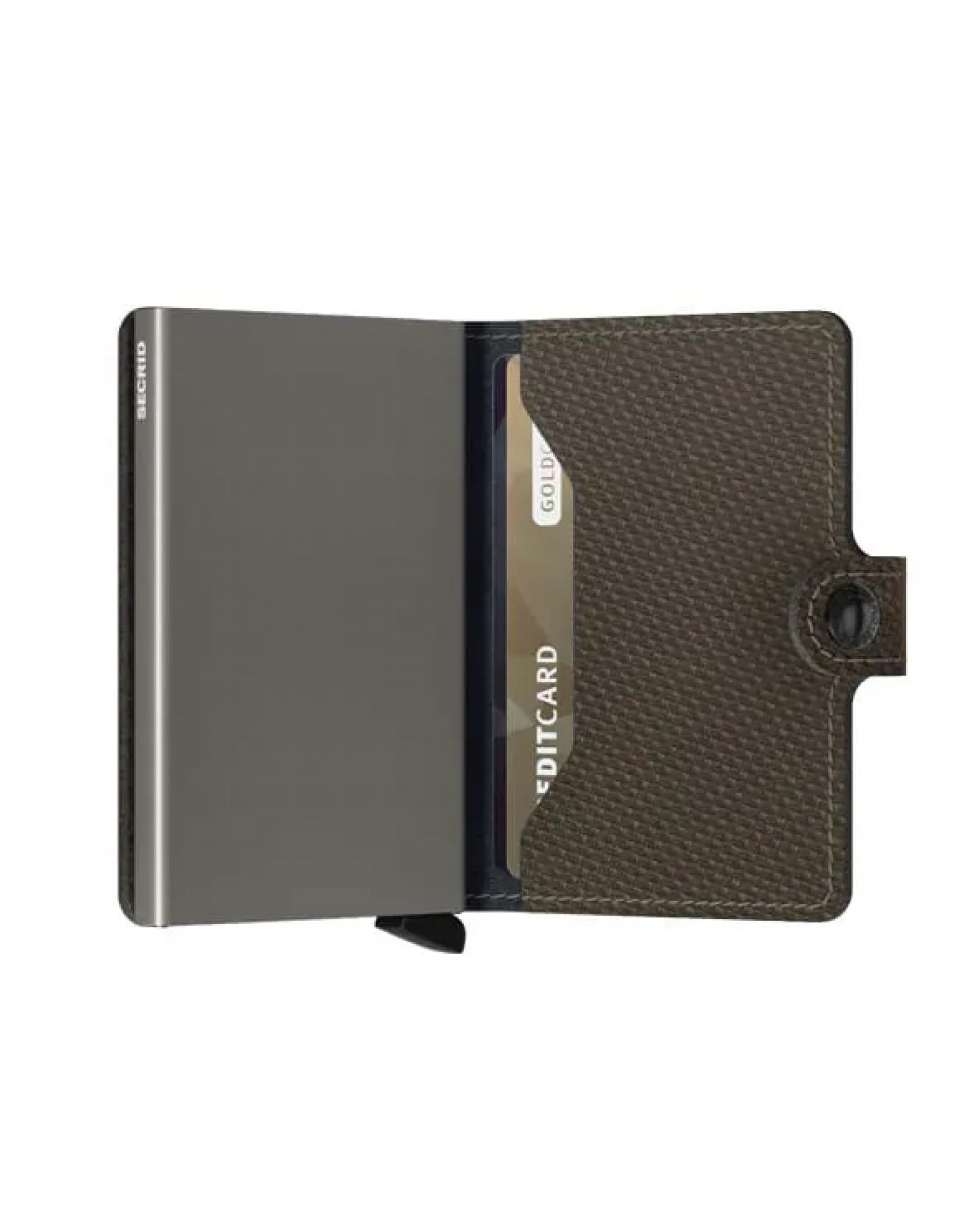 Secrid Miniwallet Carbon Khaki