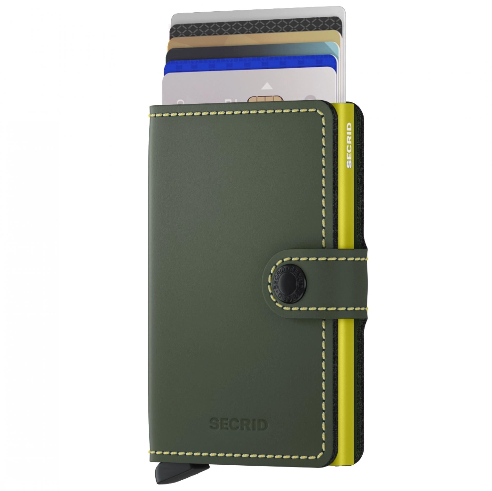 Secrid Miniwallet Matte Green & Lime