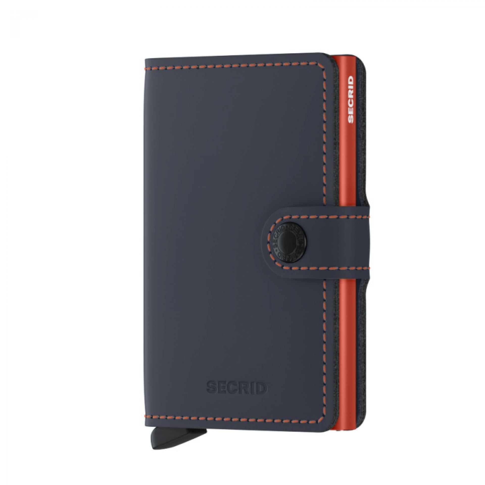 Secrid Miniwallet Matte Nightblue Orange