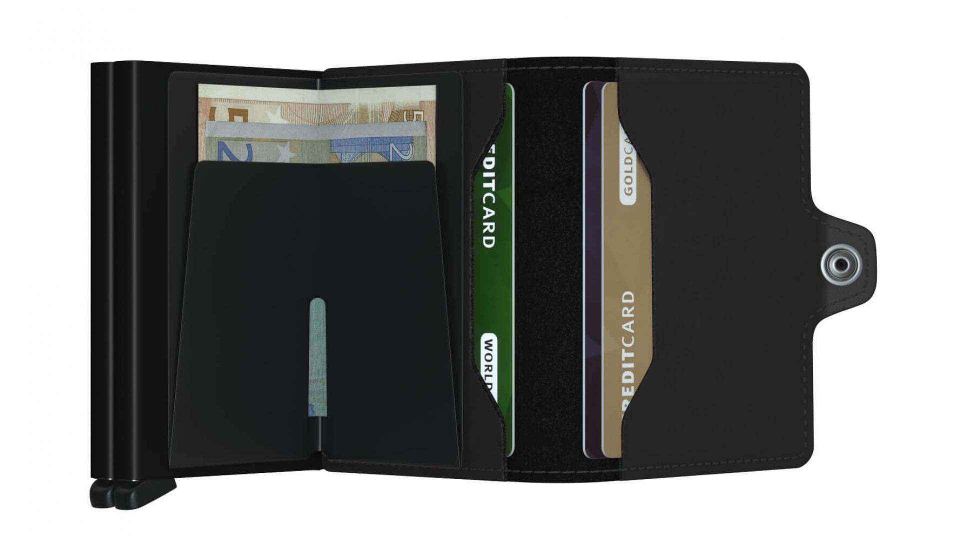 Secrid Kartenetui Twinwallet Matte Black