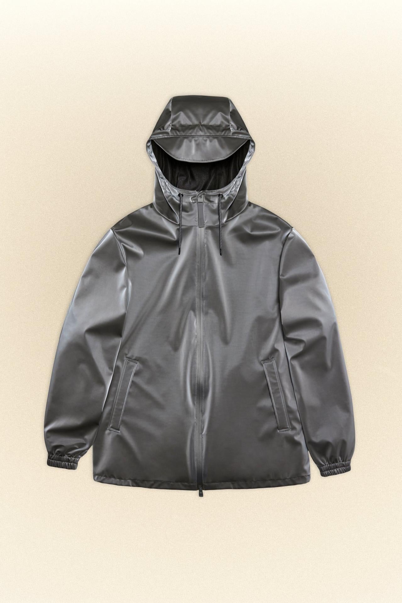 Rains Storm Breaker Regenjacke - Größe: XL - Farbe: MetallicGrey