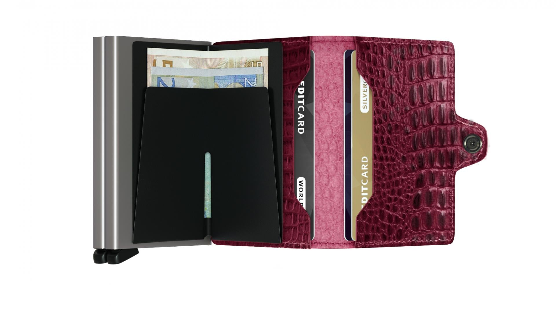 Twinwallet - Farbe: Nile Red
