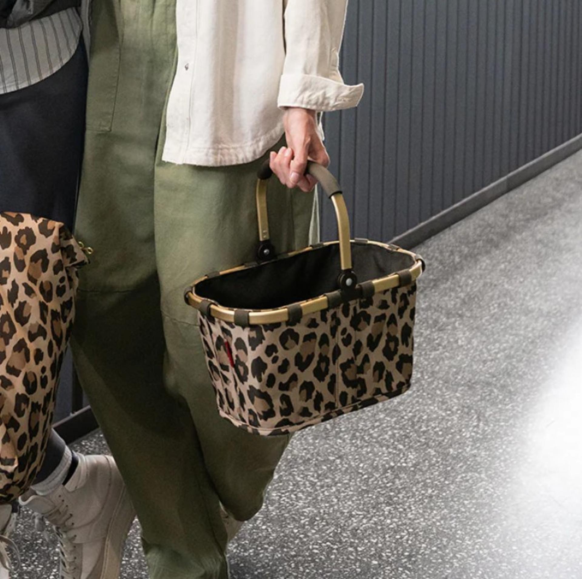 Reisenthel Einkaufskorb Carrybag XS frame Leo macchiato