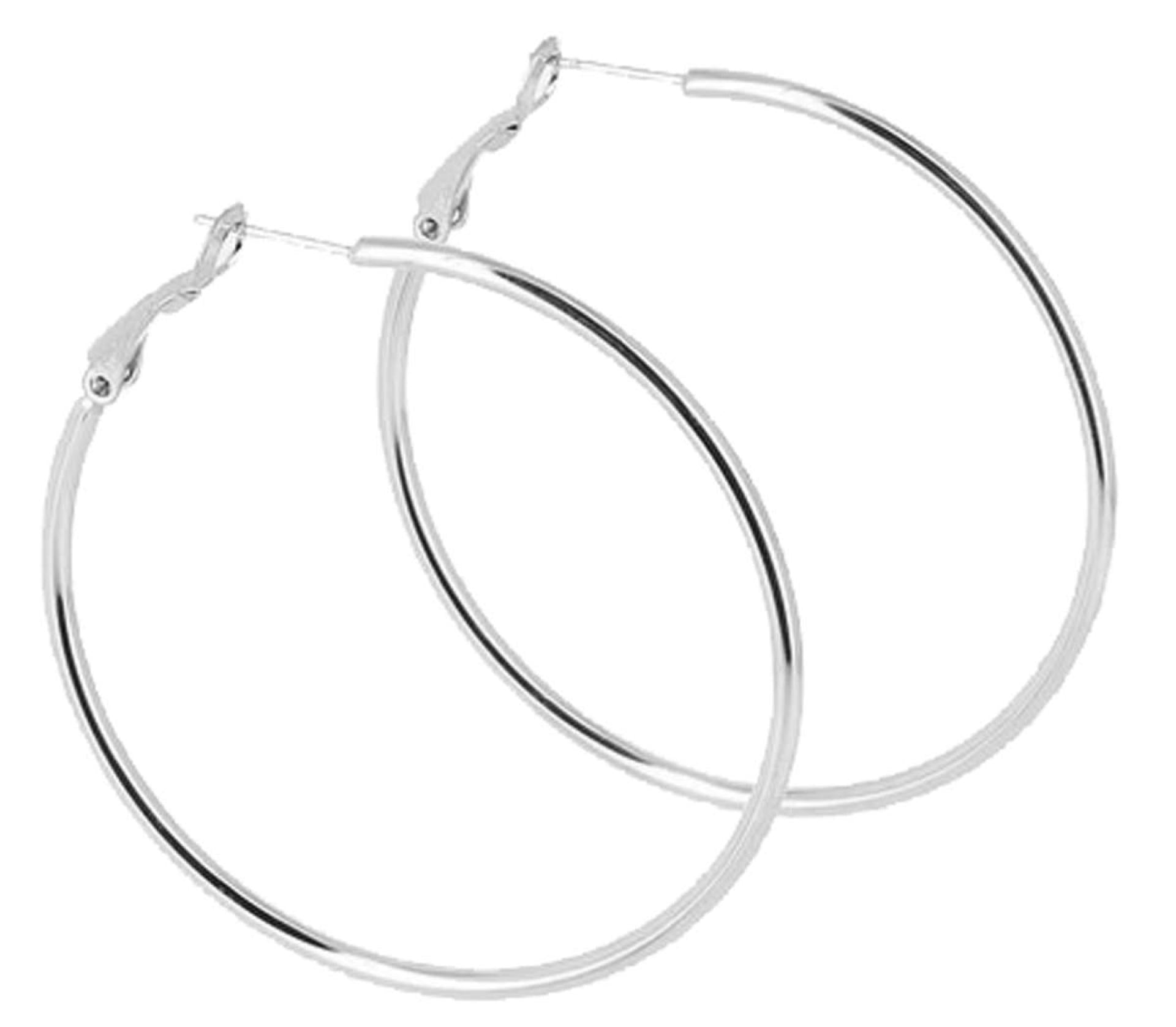 Zag Bijoux Ohrringe Creole Psyche Edelstahl 2x 40mm
