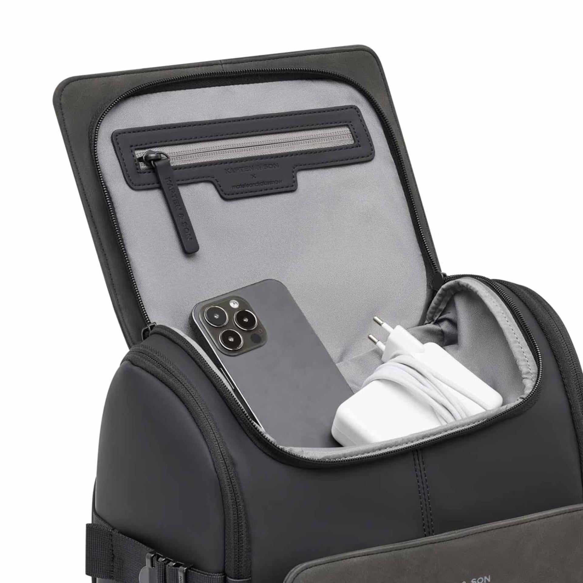 Kapten & Son Rucksack Bali Medium 18 L  All Black 