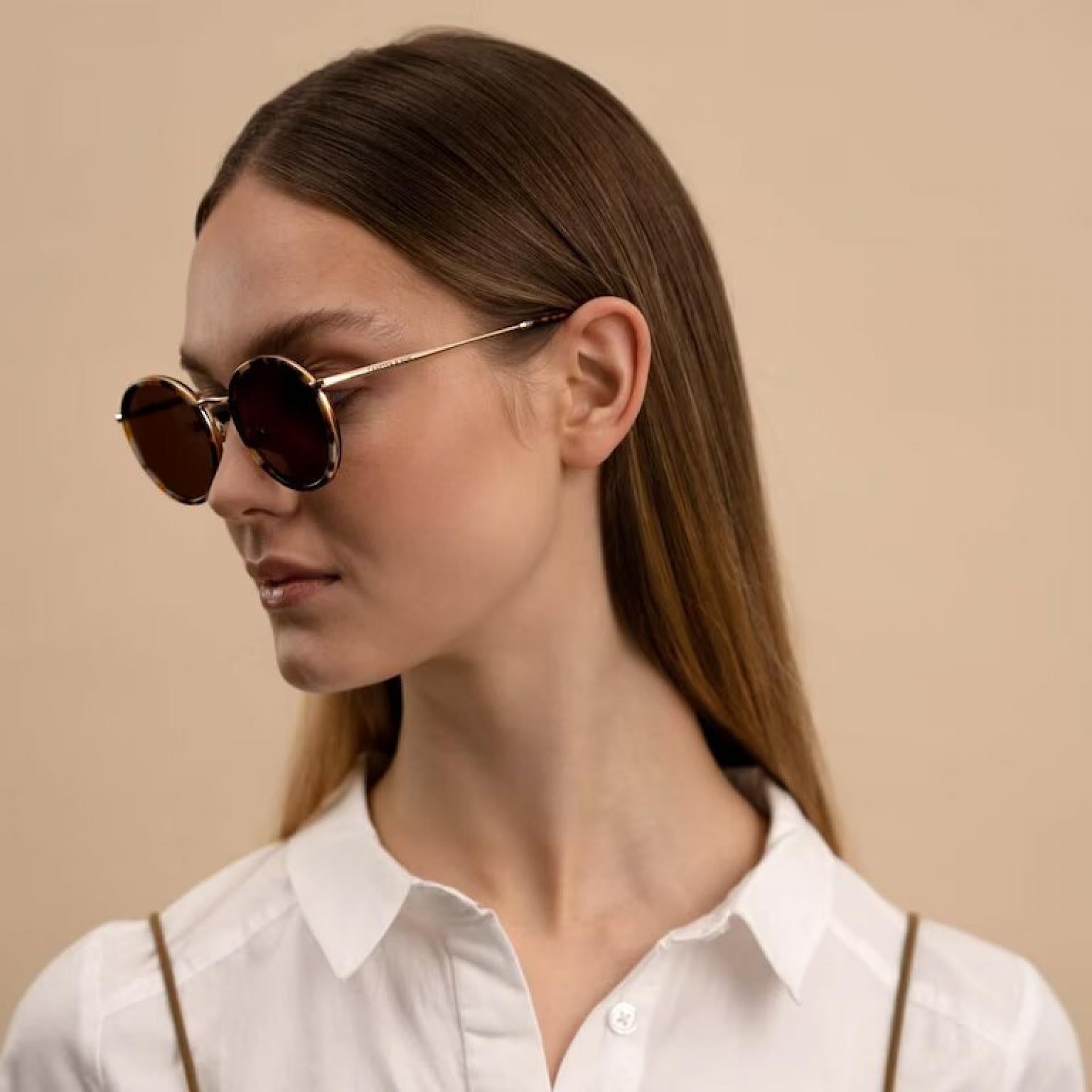 Kapten & Son Sonnenbrille Amsterdam Desert Speckled Brown