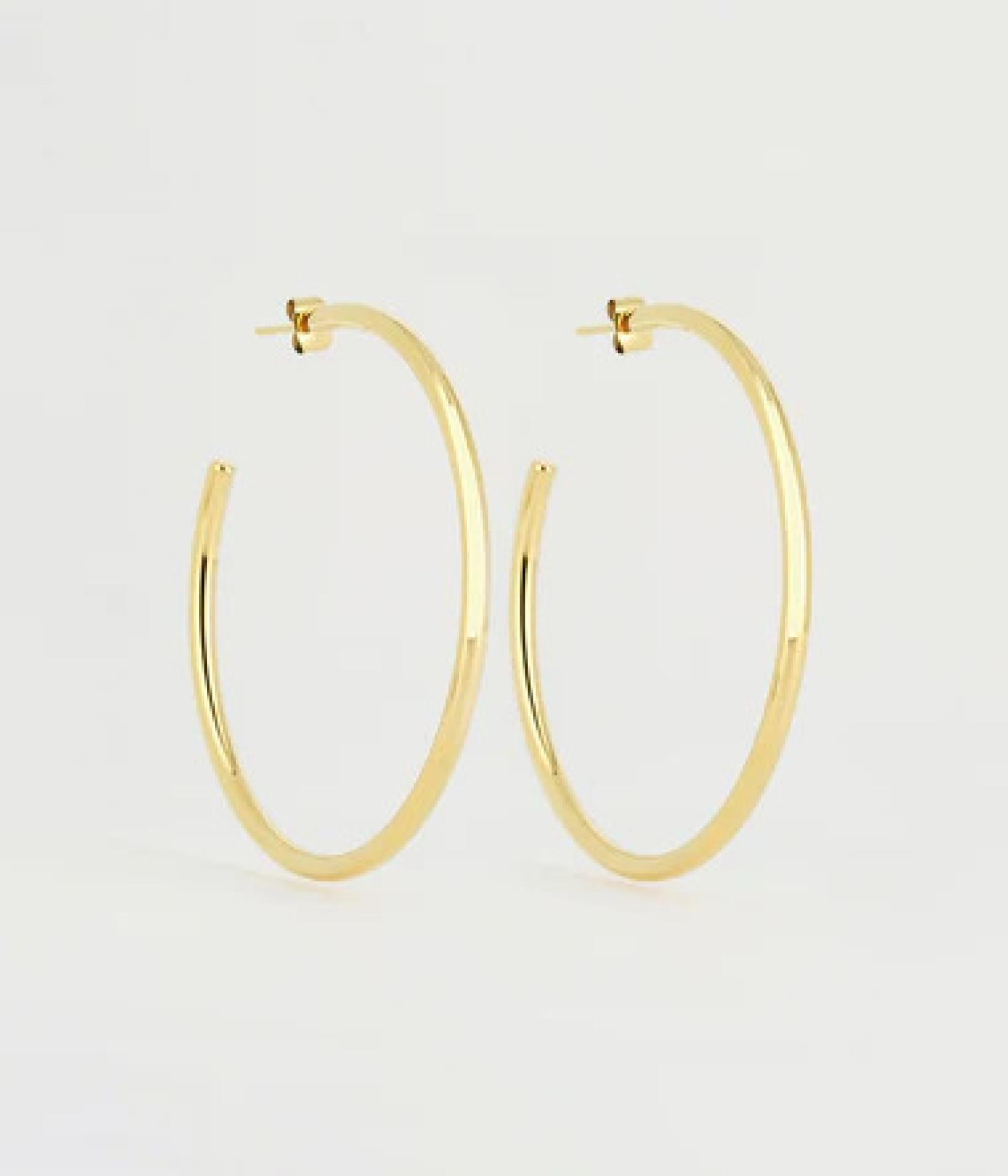 Zag Bijoux Ohrring Favelita Vergoldeter Stahl 3x60mm
