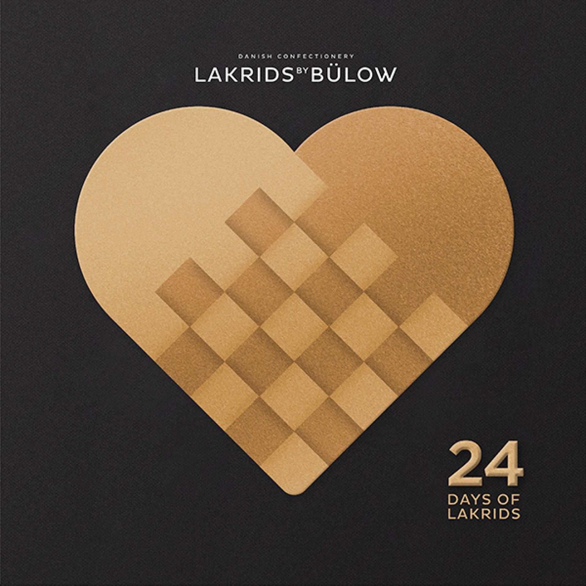 Lakrids by Bülow Adventskalender Lakritz & Schokolade 345g - Variante: 2023